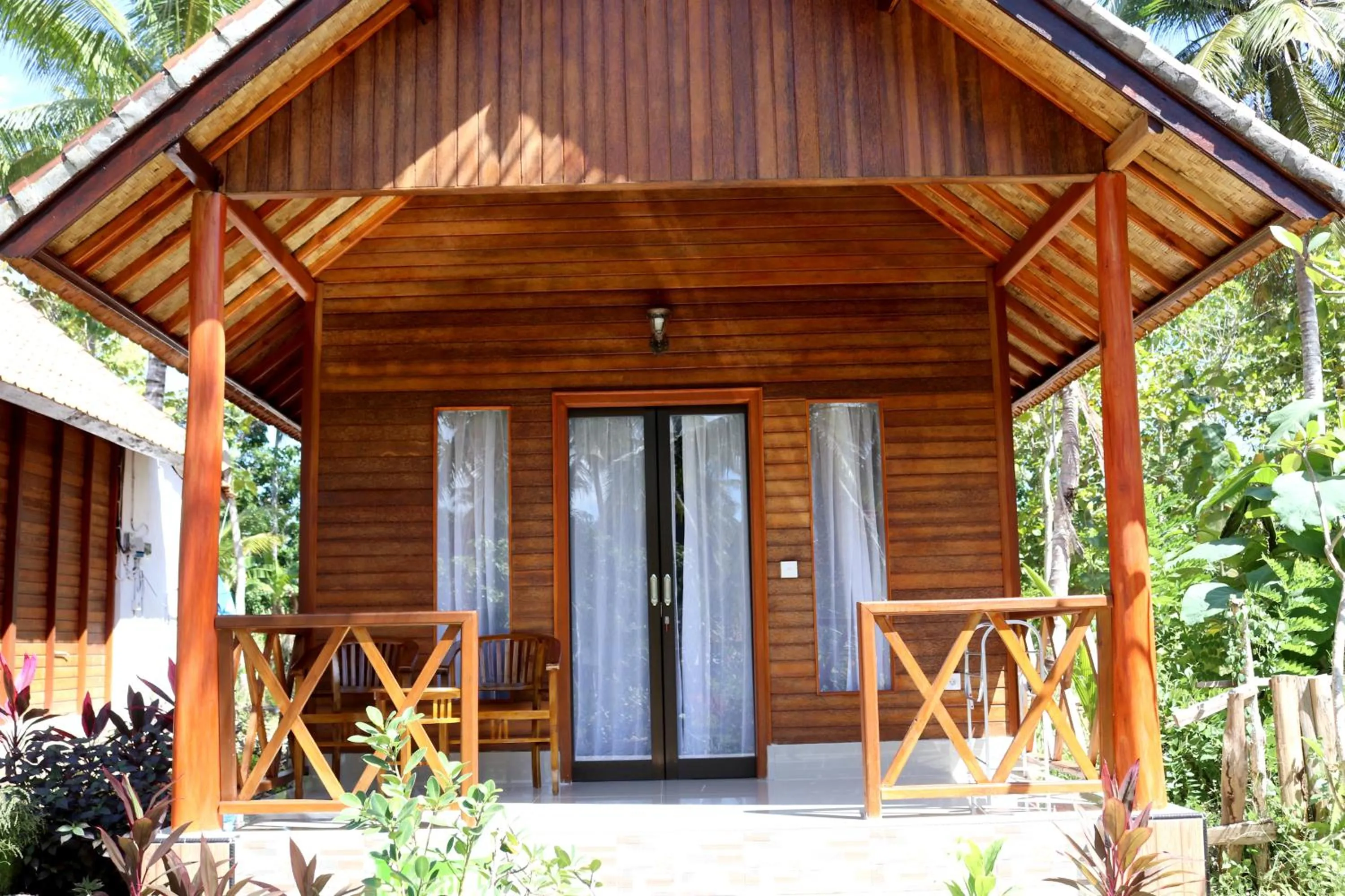 Patio in Dangin Kubu Resort & Restaurant