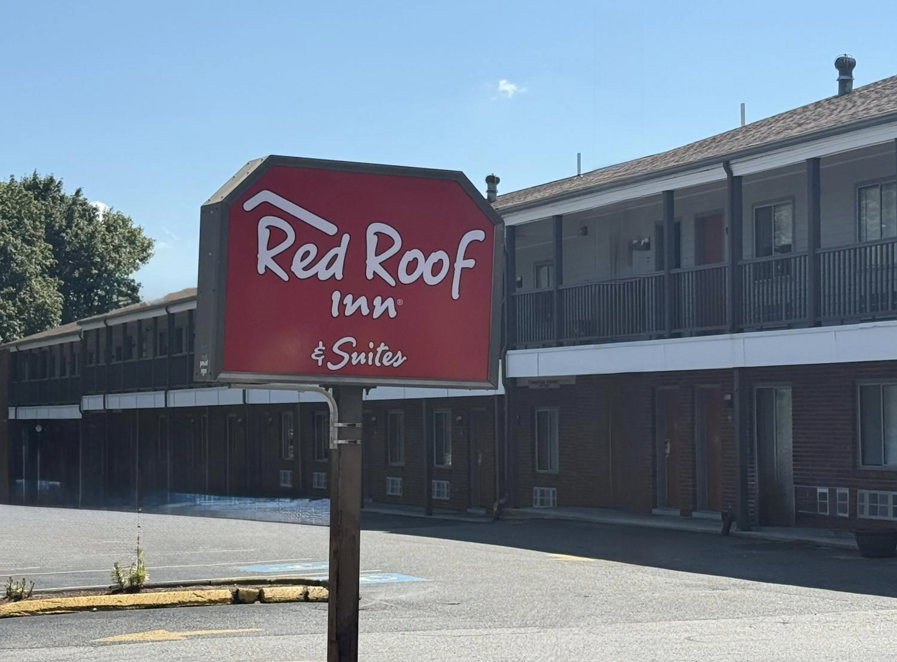 Property building in Red Roof Inn & Suites Swansea