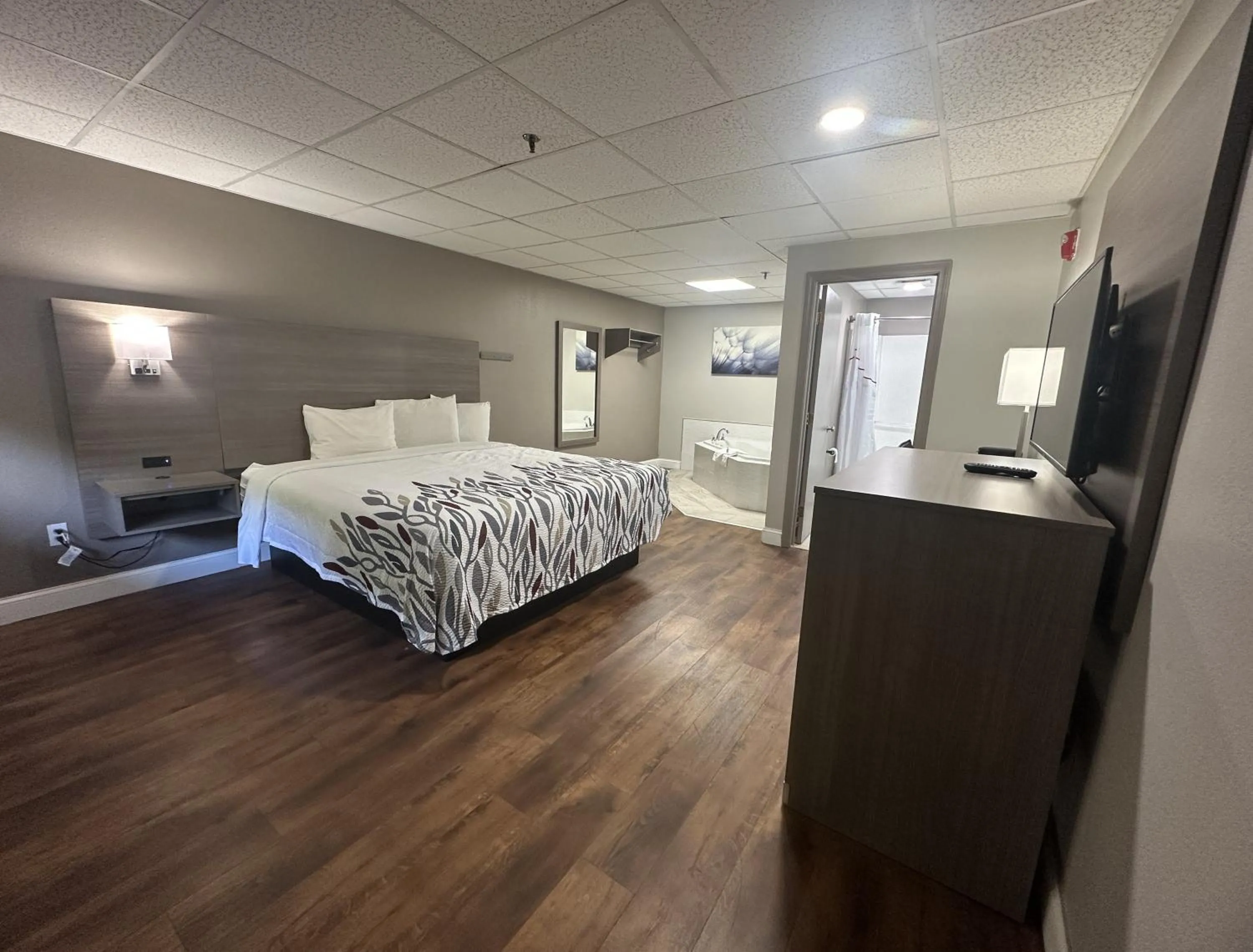 Spa and wellness centre/facilities, Bed in Red Roof Inn & Suites Swansea