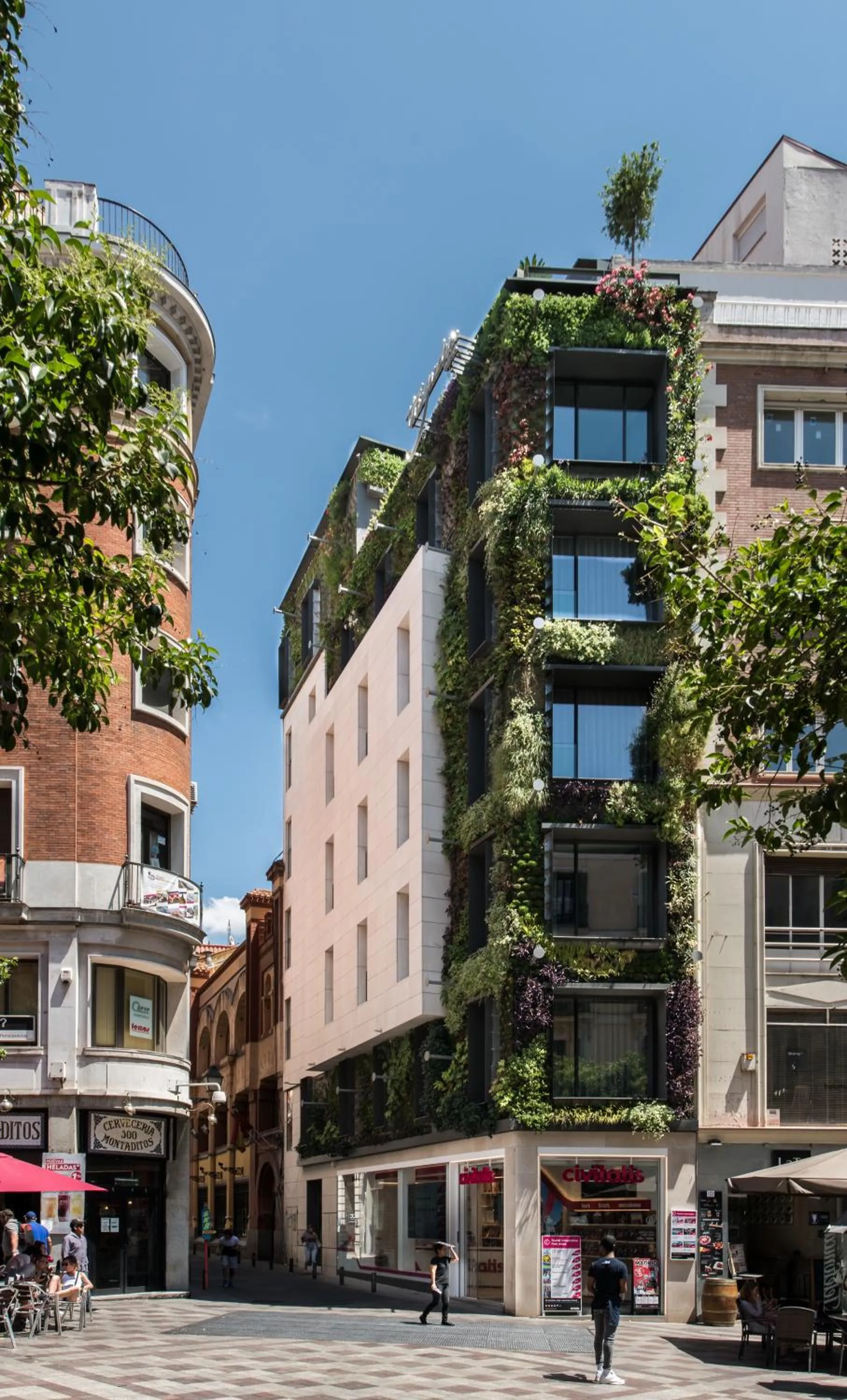 Property building in The Garden Suites