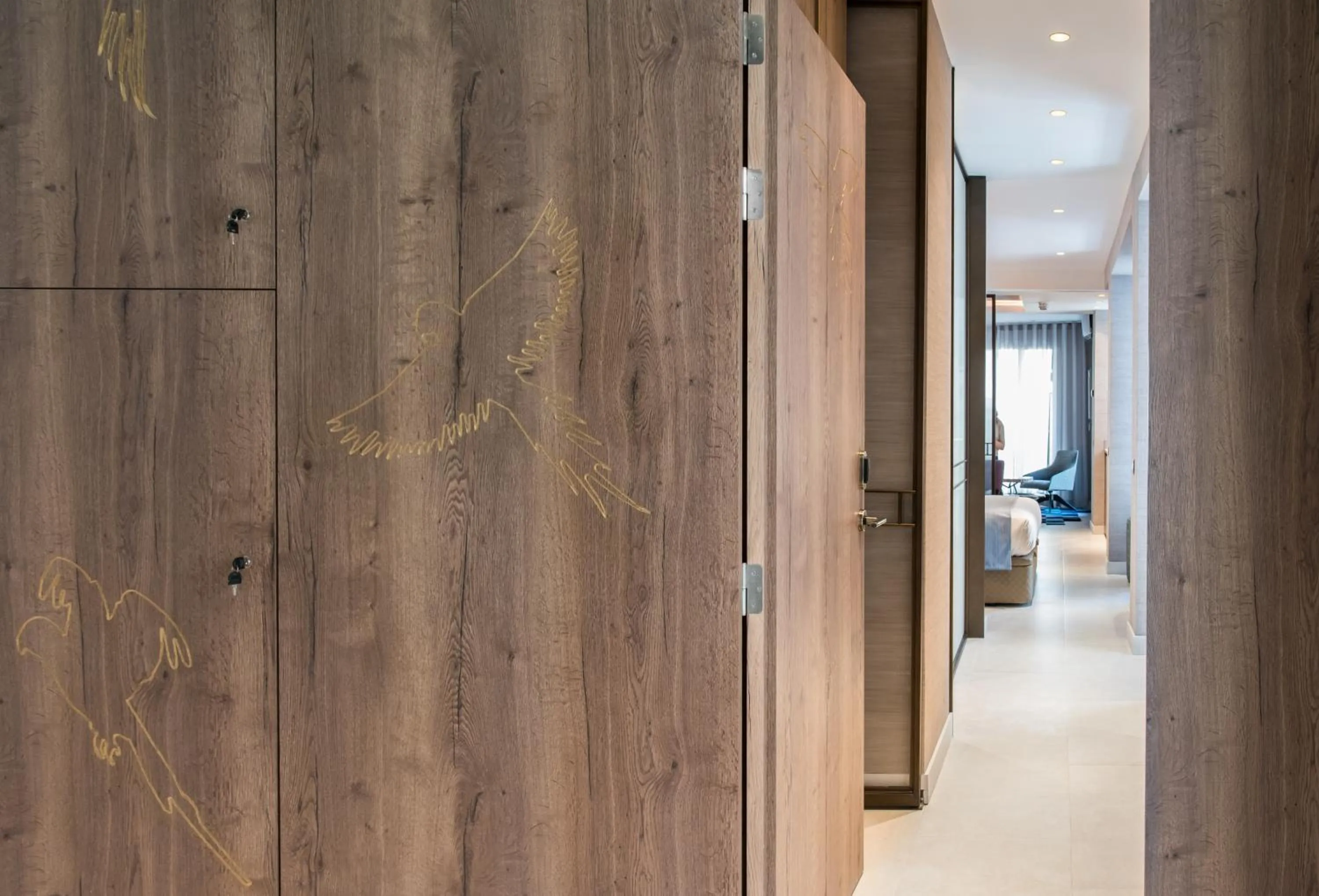 Decorative detail in The Garden Suites