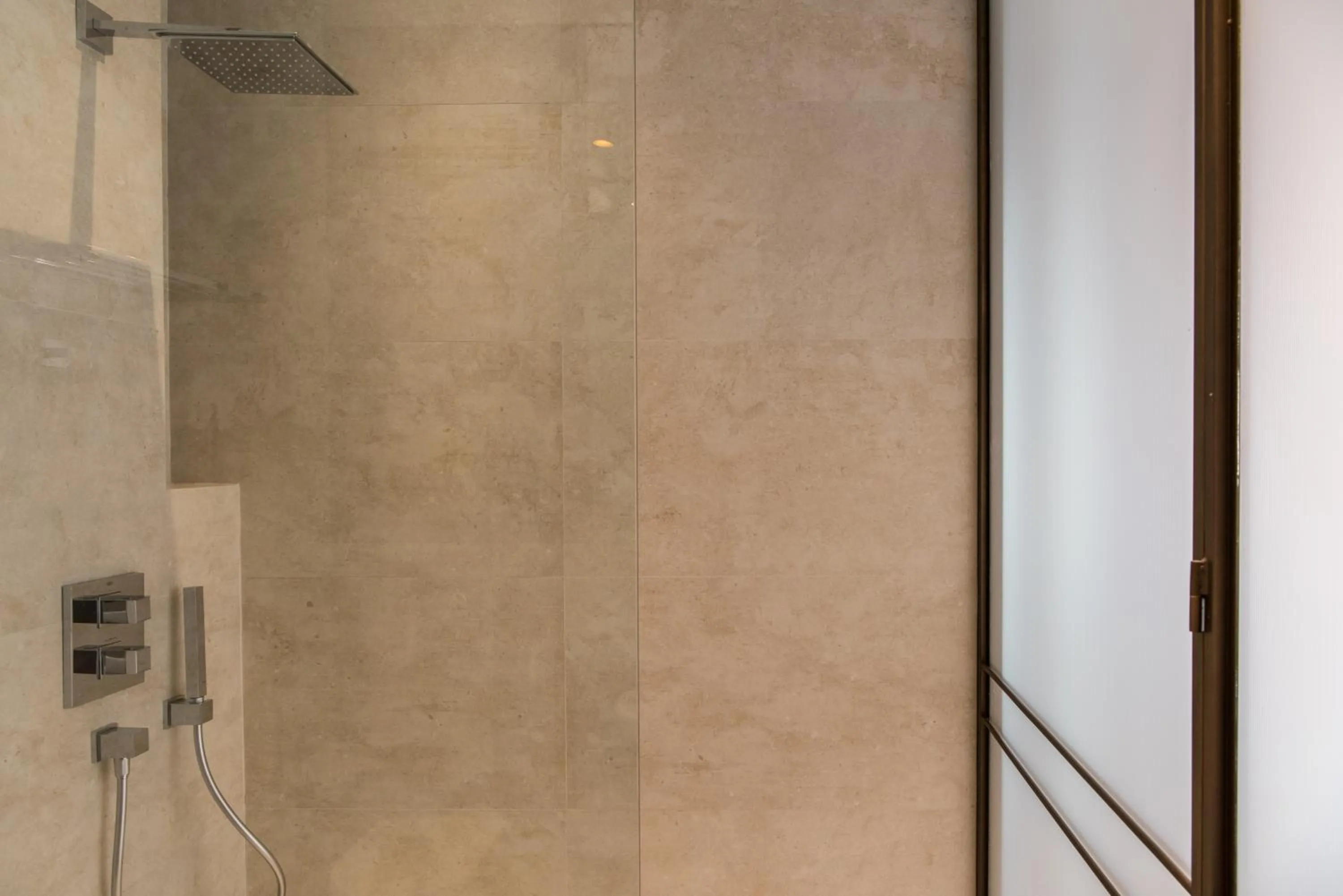 Shower in The Garden Suites