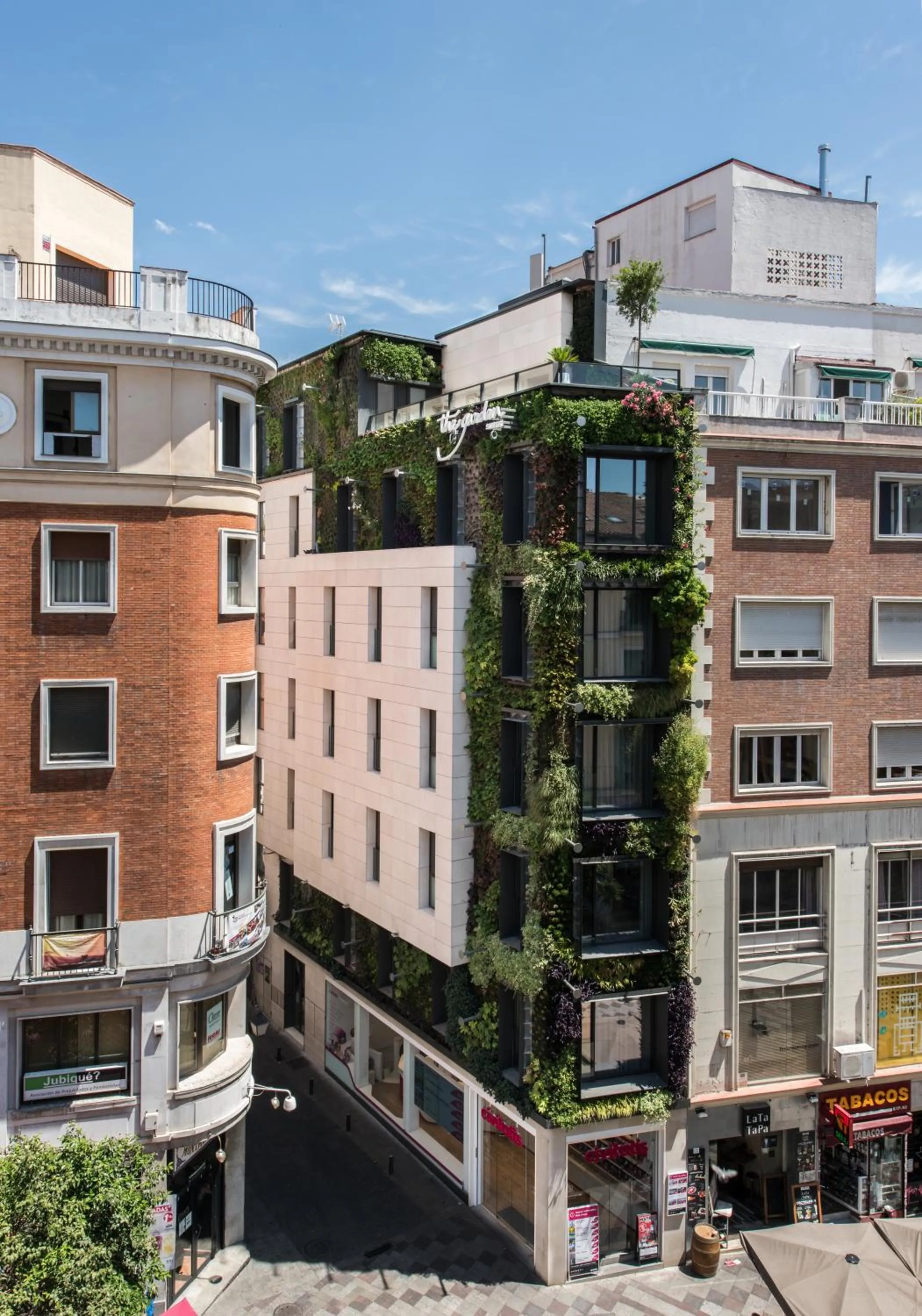 Property building in The Garden Suites