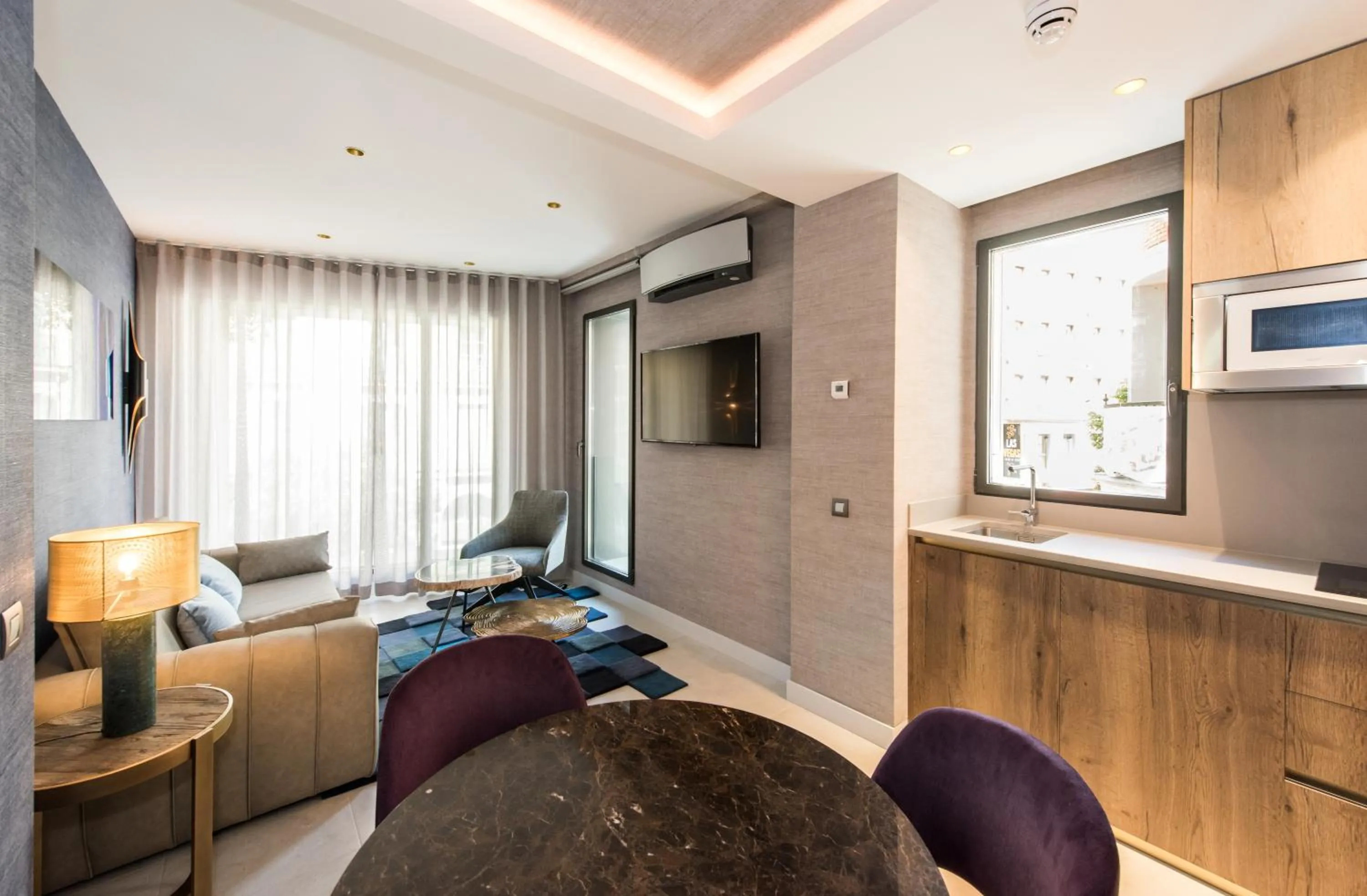 Kitchen or kitchenette in The Garden Suites