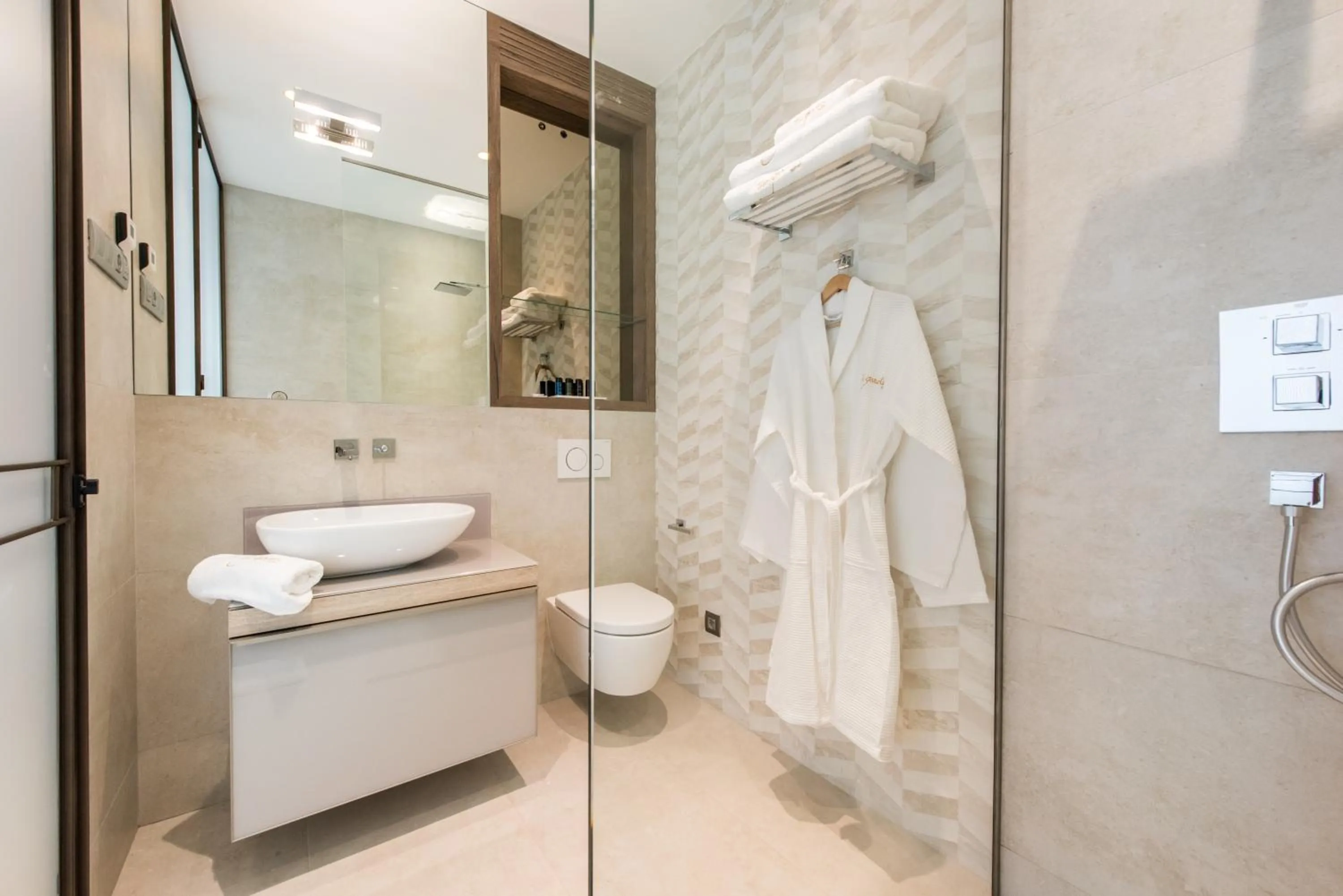 Bathroom in The Garden Suites