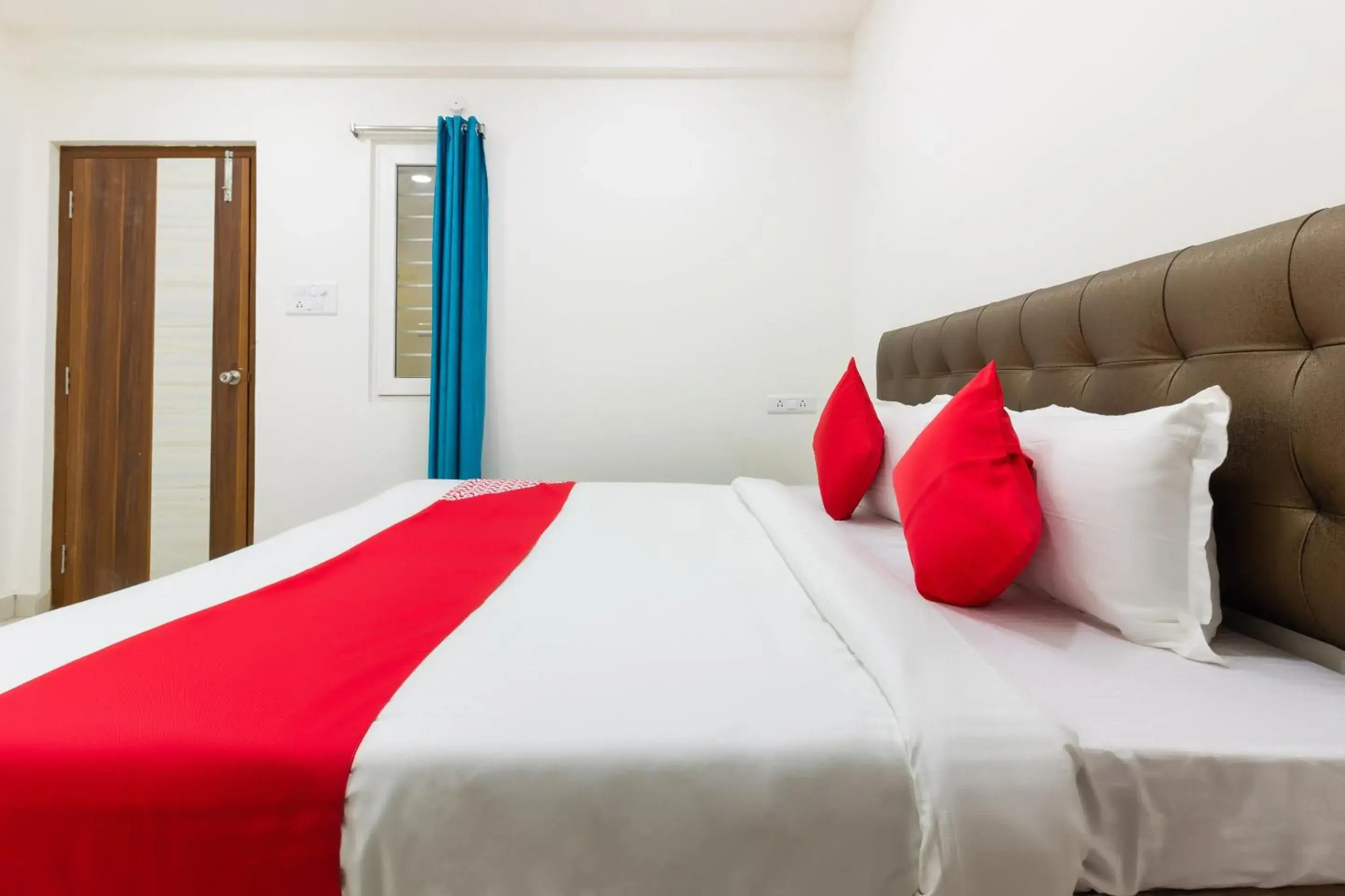 Bedroom, Bed in Hotel O Qualia Inn Kondapur Near Botanical Garden Bedroom, Bed in Hotel O Qualia Inn Kondapur Near Botanical Garden