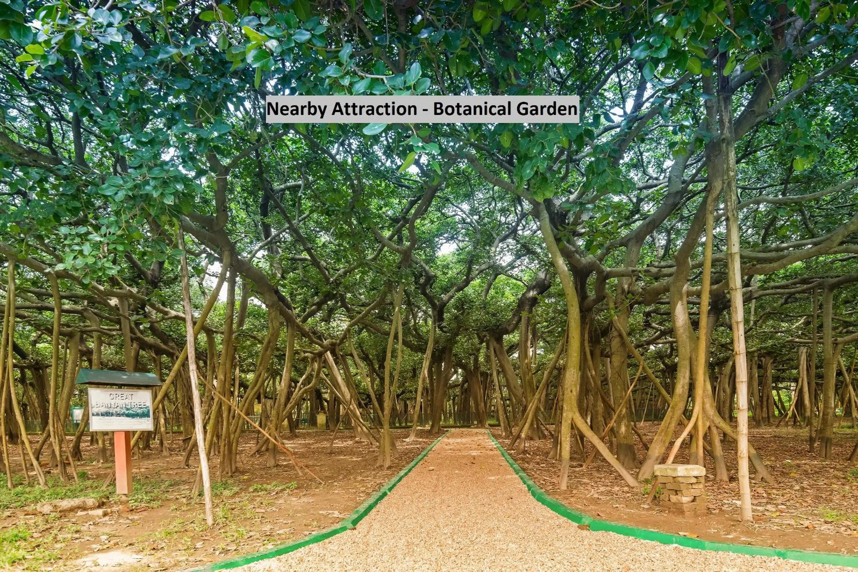 Nearby landmark in Super Hotel O Qualia Inn Kondapur Near Botanical Garden