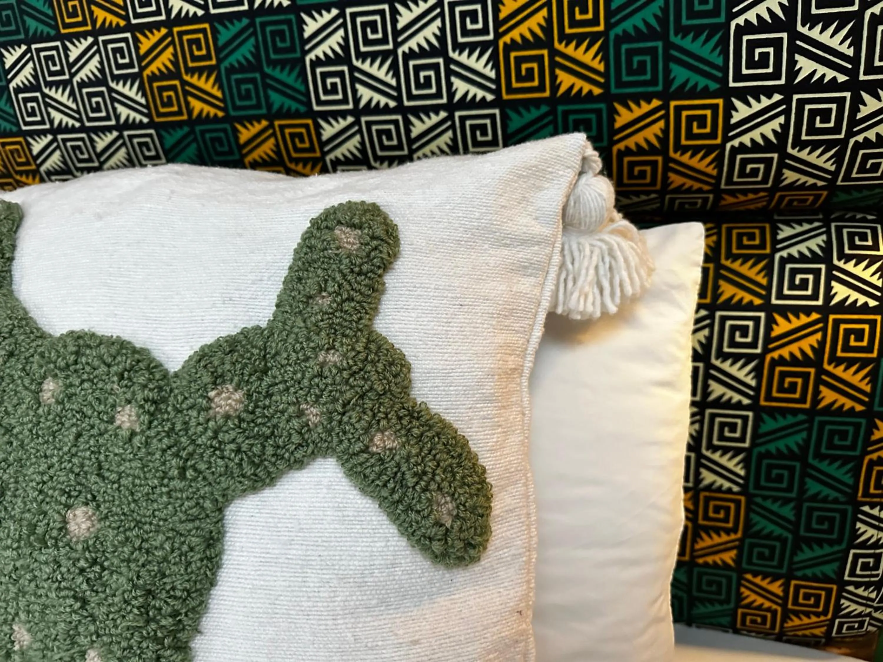 Decorative detail, Bed in Mama Souiri Hotel