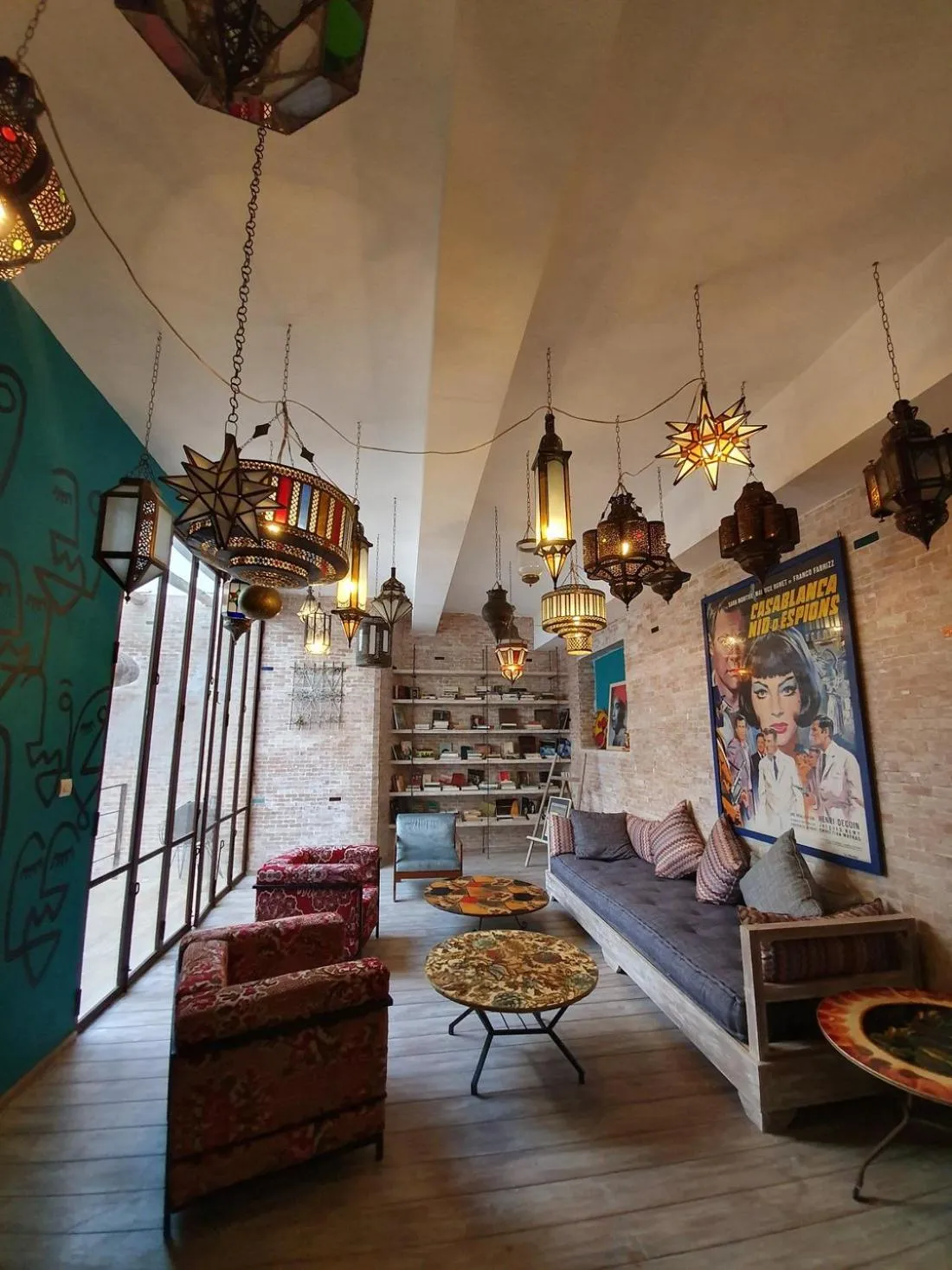 Living room in Mama Souiri Hotel