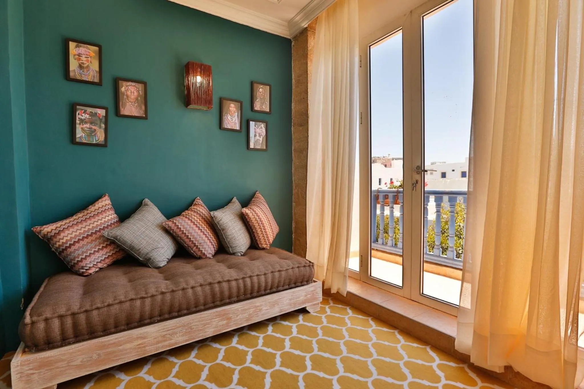 Living room in Mama Souiri Hotel