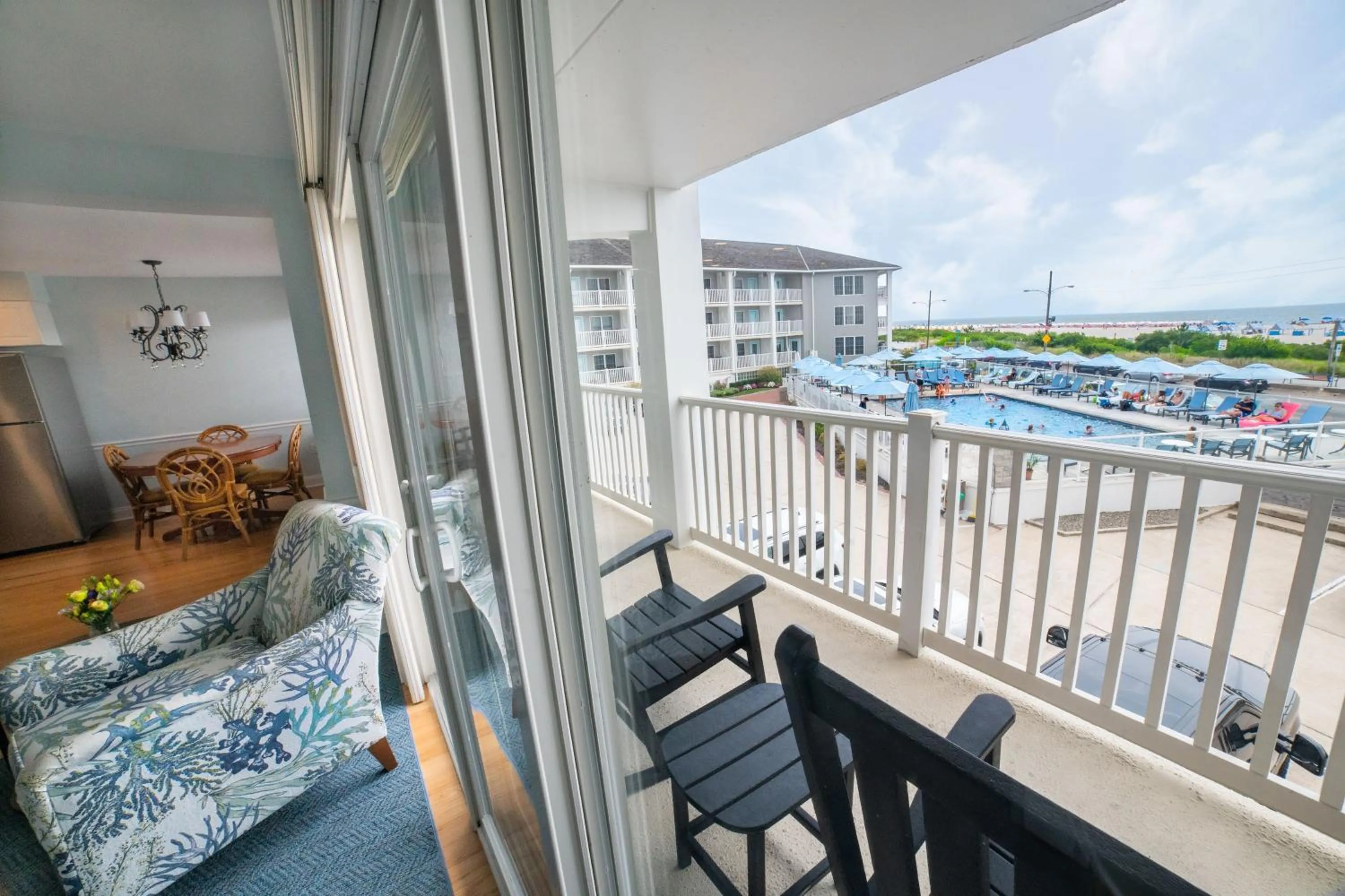 Balcony/Terrace in Sandpiper Beach Club