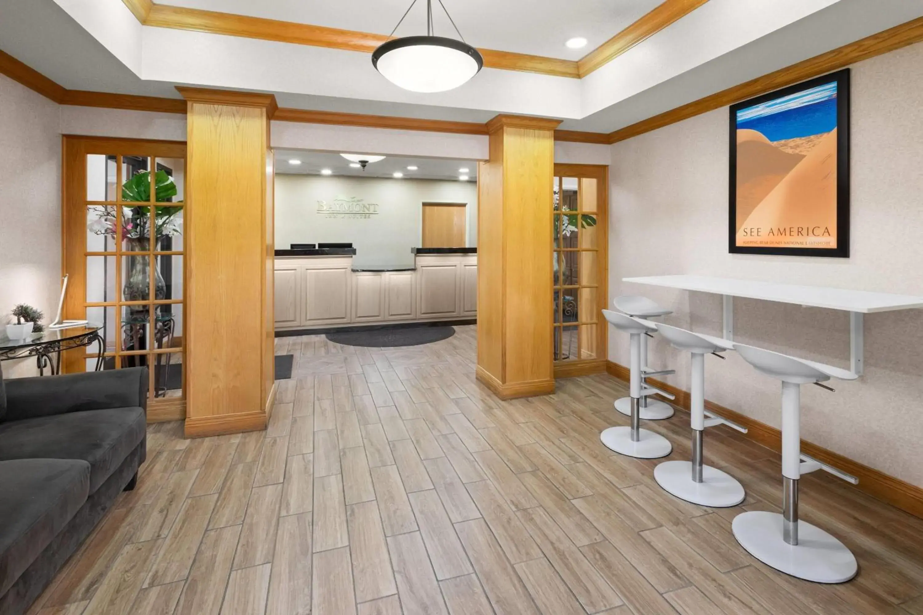 Lobby or reception in Baymont by Wyndham Paw Paw Lobby or reception in Baymont by Wyndham Paw Paw