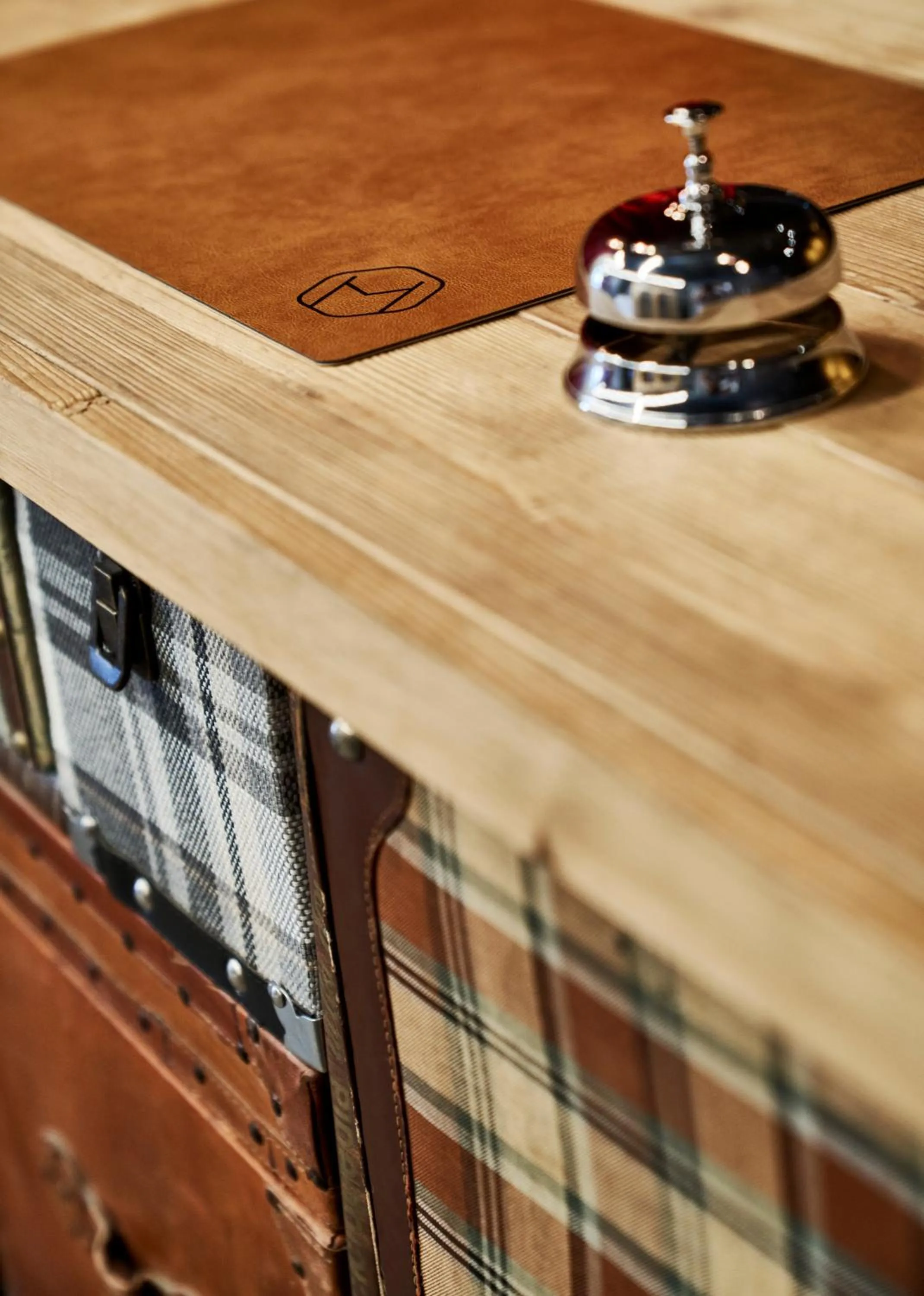 Lobby or reception in The Modernist Hotel