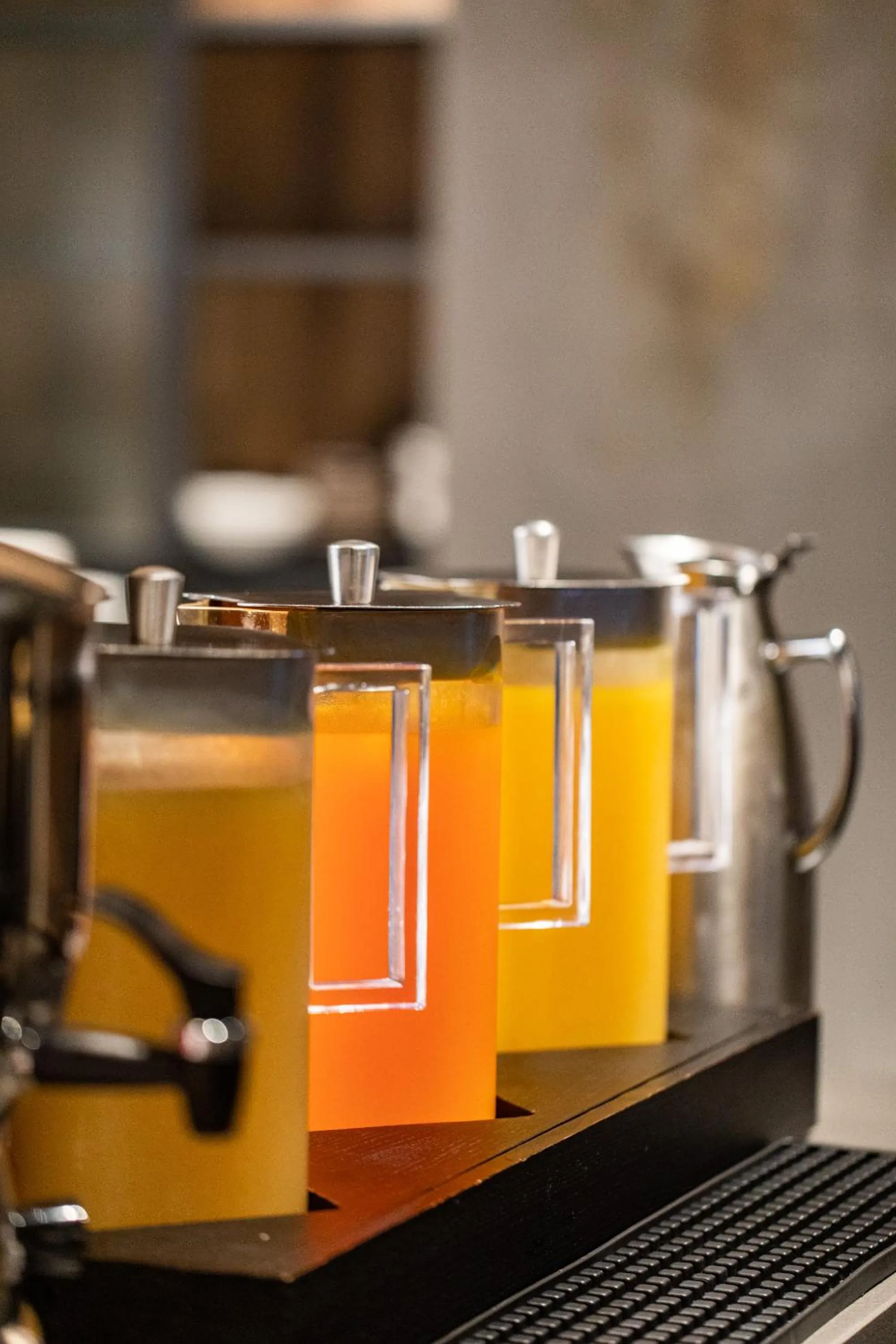 Buffet breakfast in The Modernist Hotel