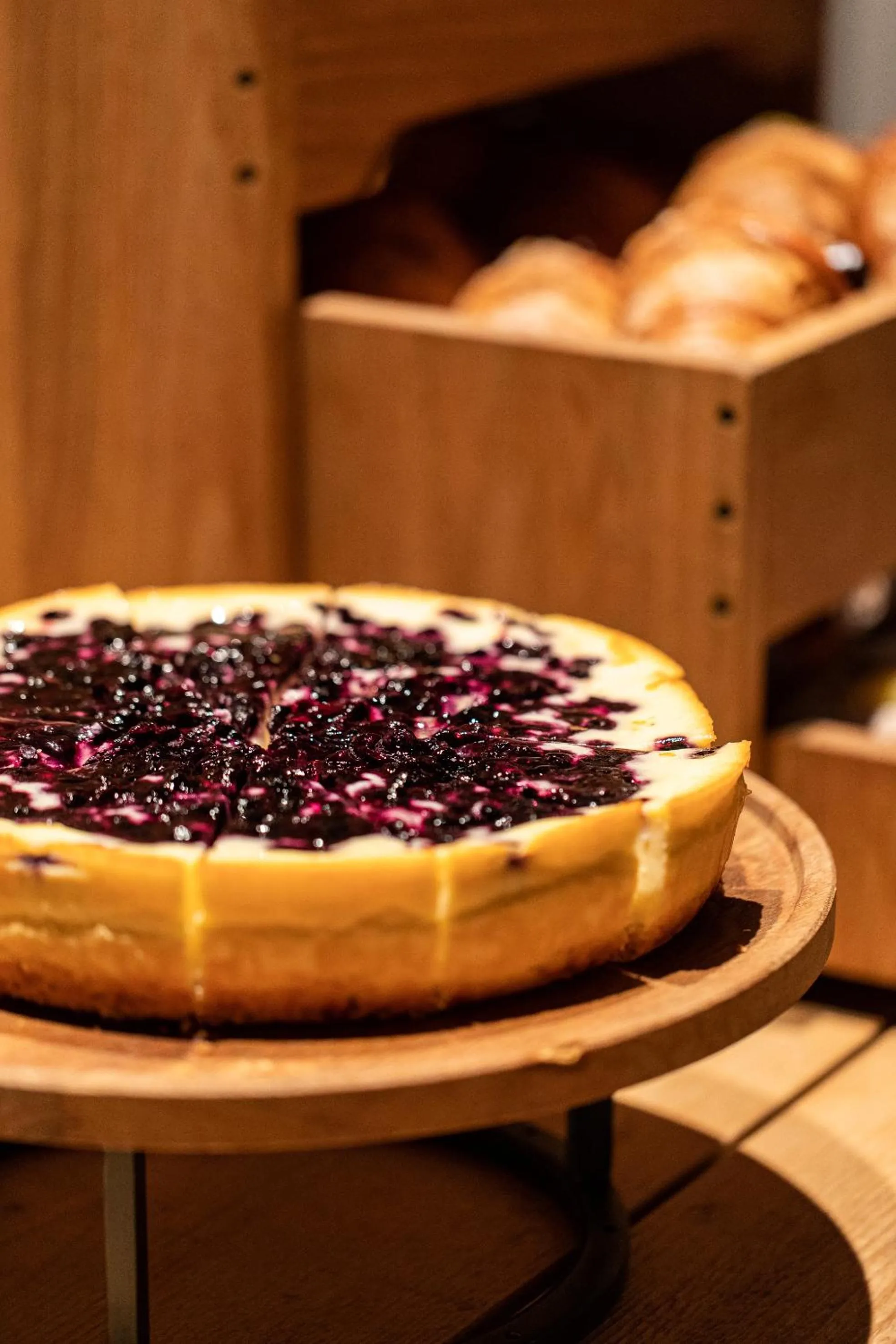 Buffet breakfast in The Modernist Hotel