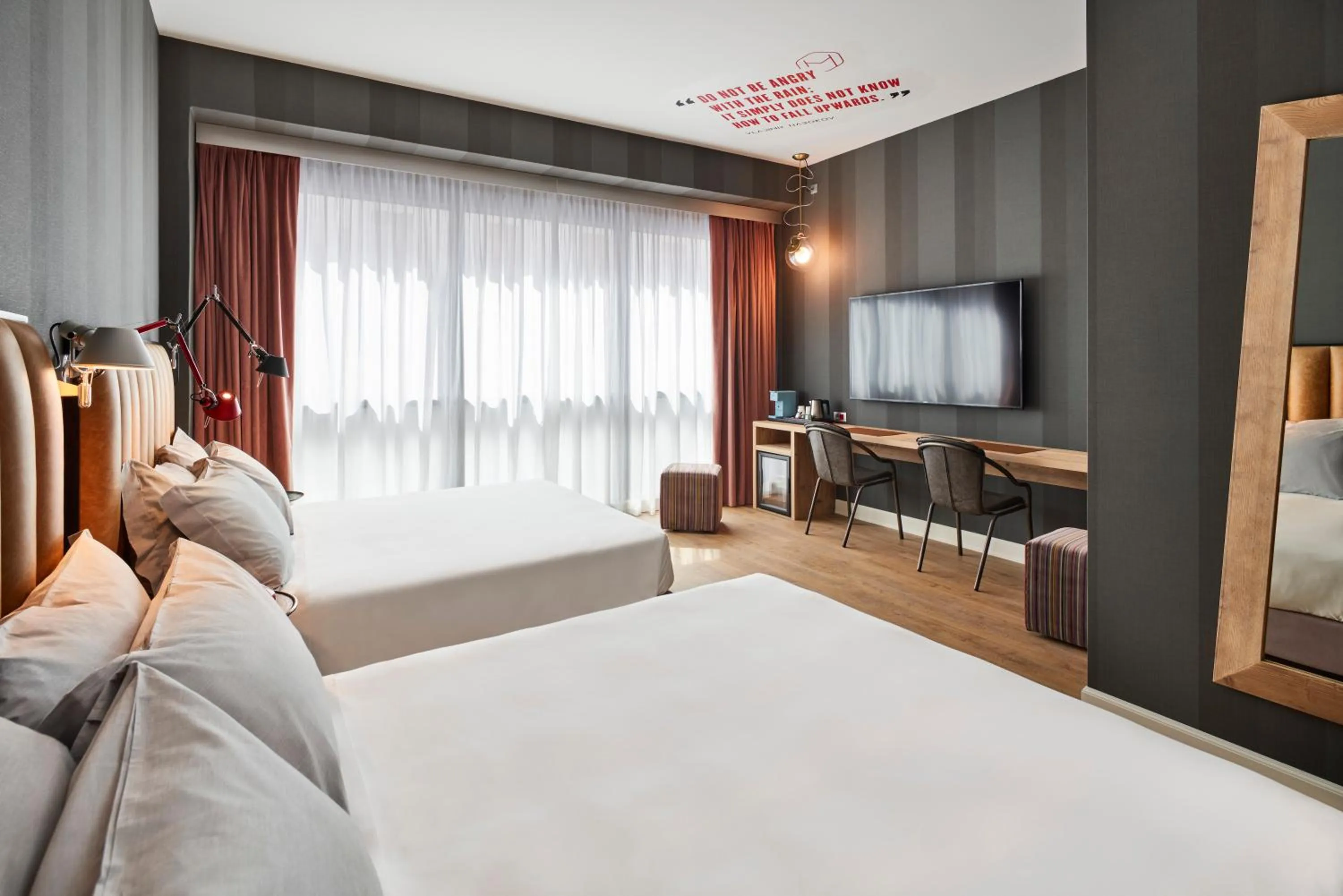 Bed in The Modernist Hotel