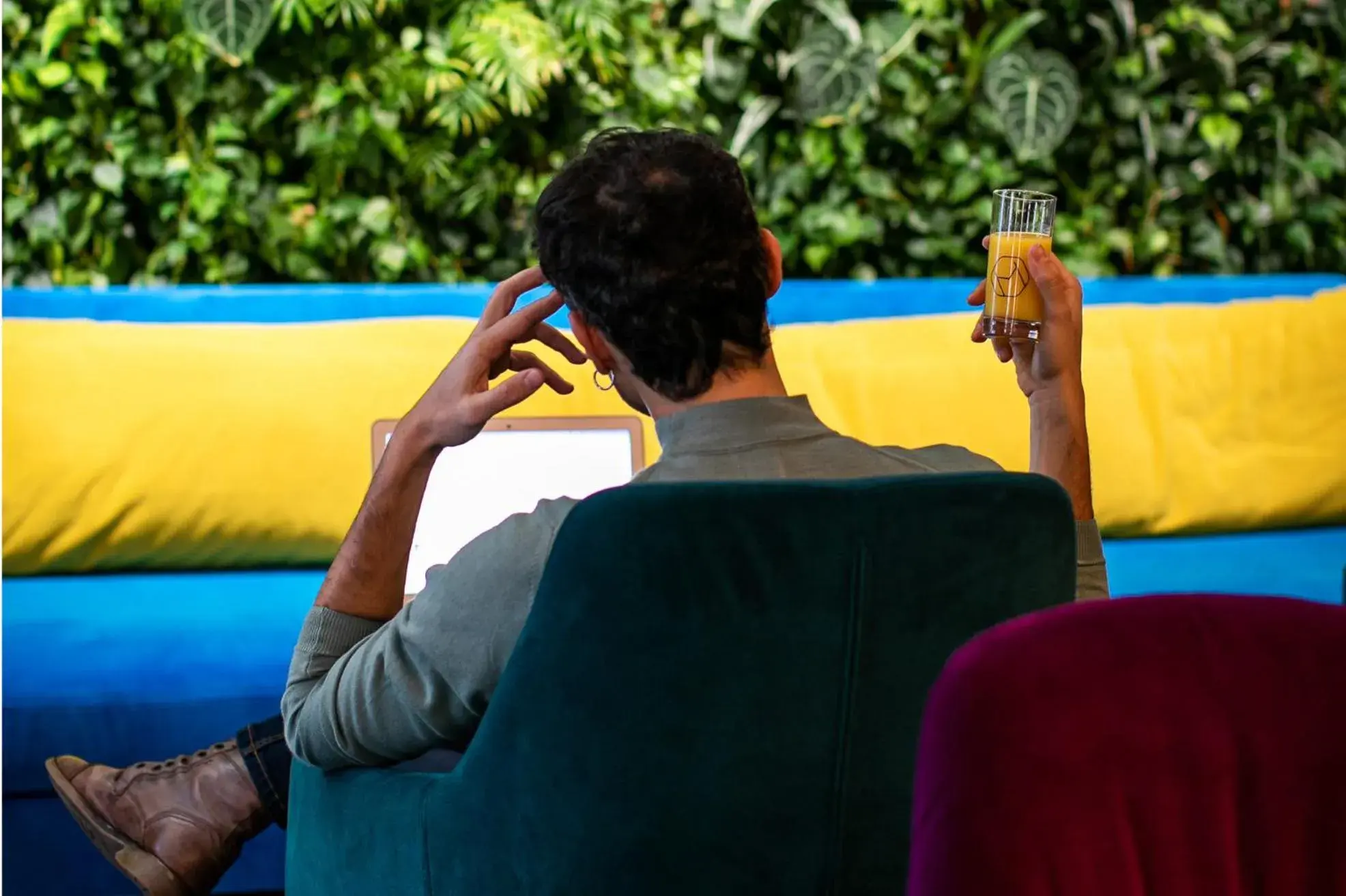 Lobby or reception in The Modernist Hotel Lobby or reception in The Modernist Hotel