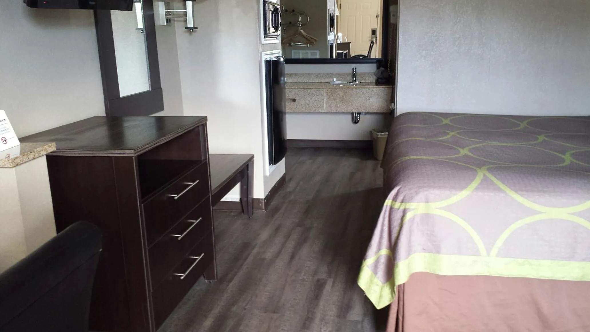 Bed in Super 8 by Wyndham Murfreesboro