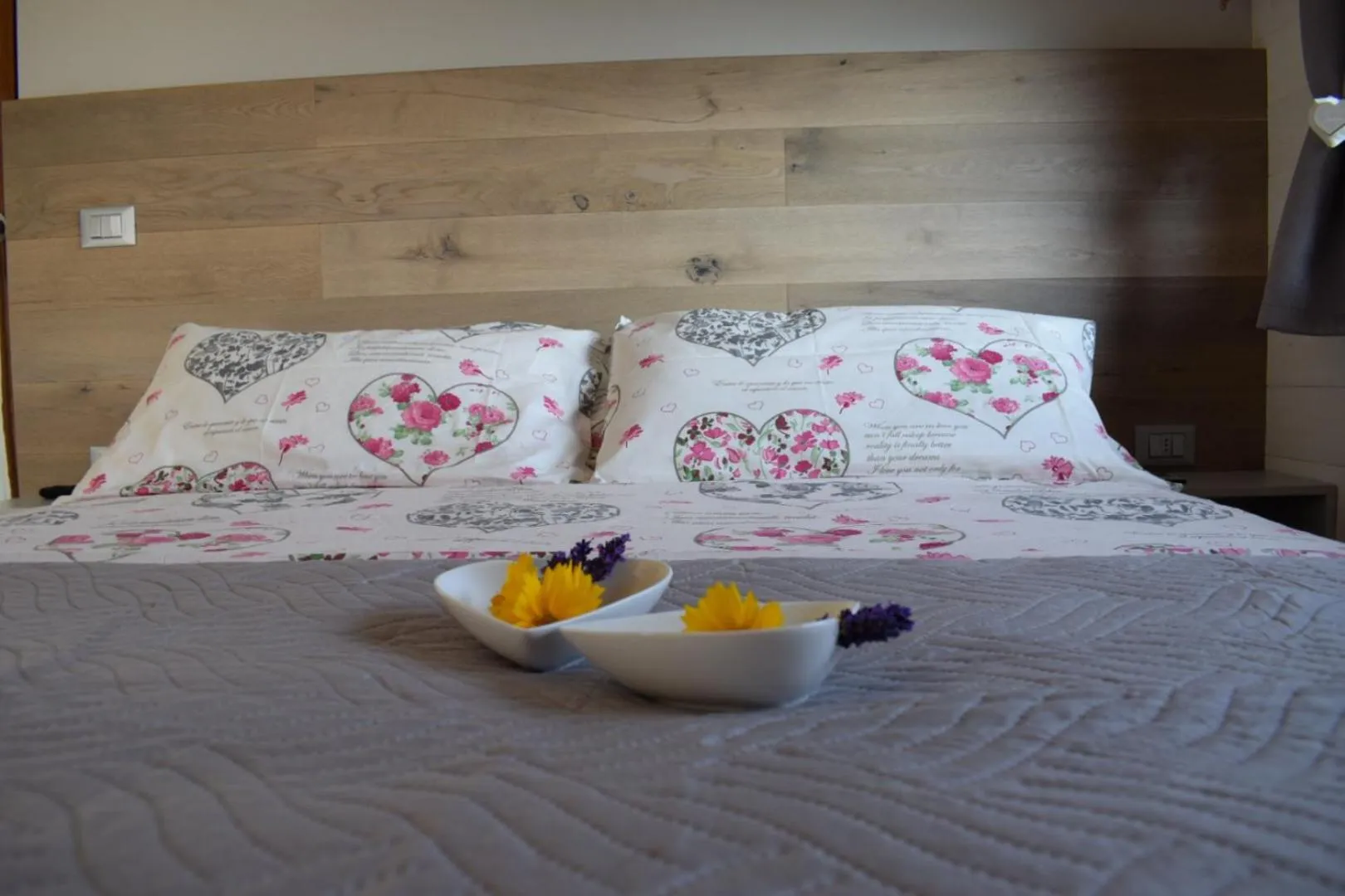 Bed in 2 CUORI E UN B&B