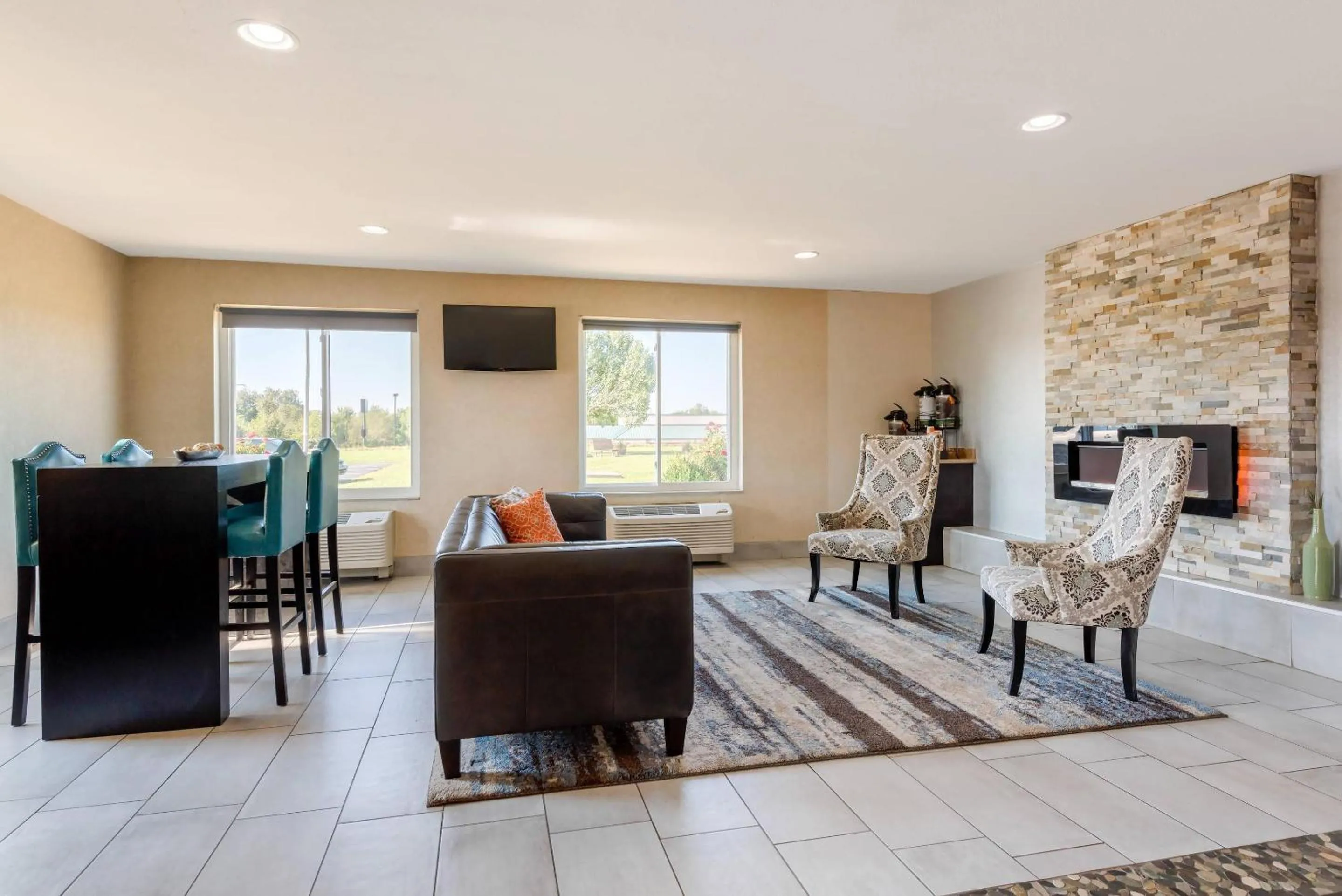 Lobby or reception in Quality Inn & Suites Brandenburg - Fort Knox