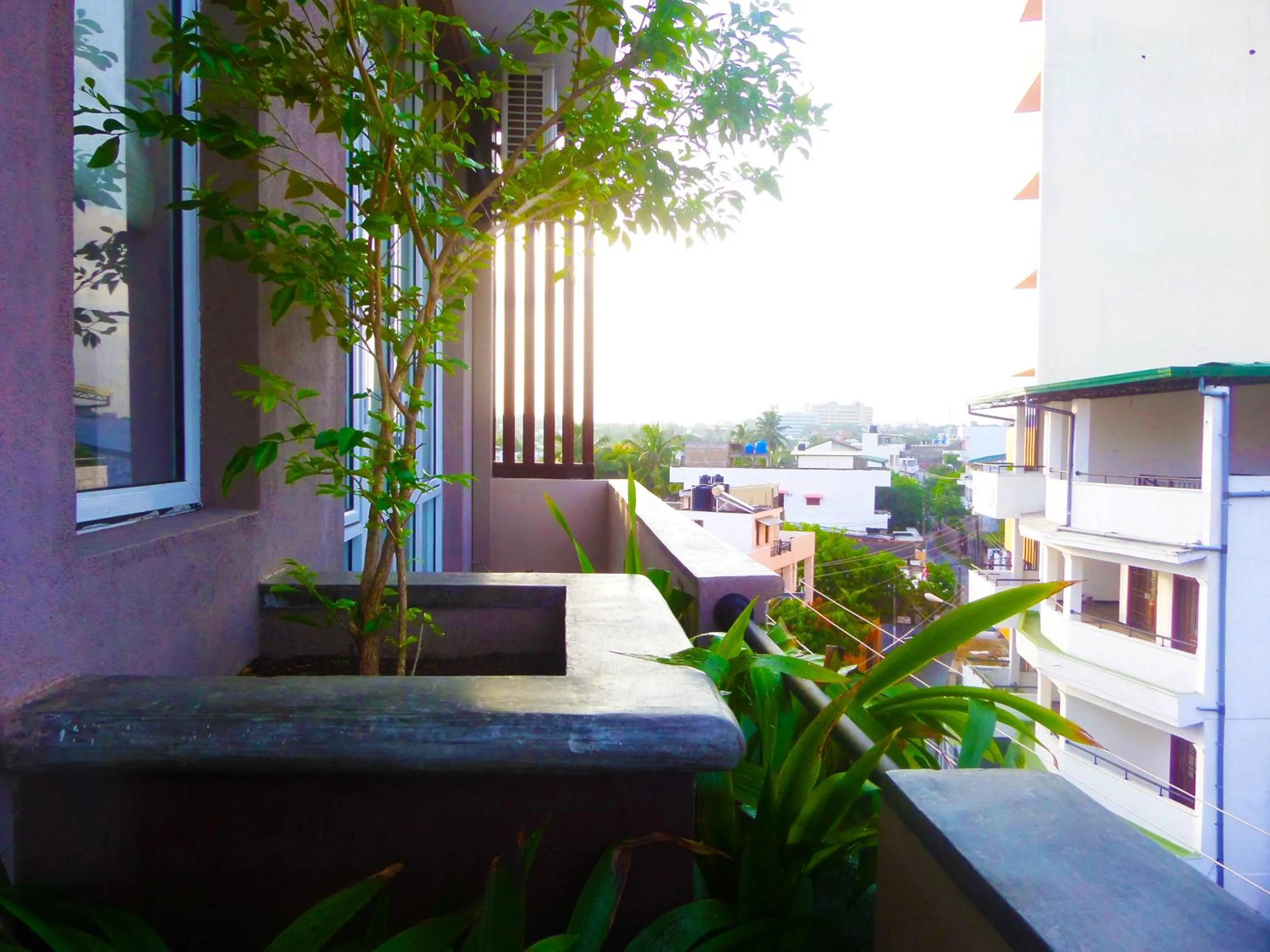 Balcony/Terrace in VIVAS Residencies Luxury Apartments