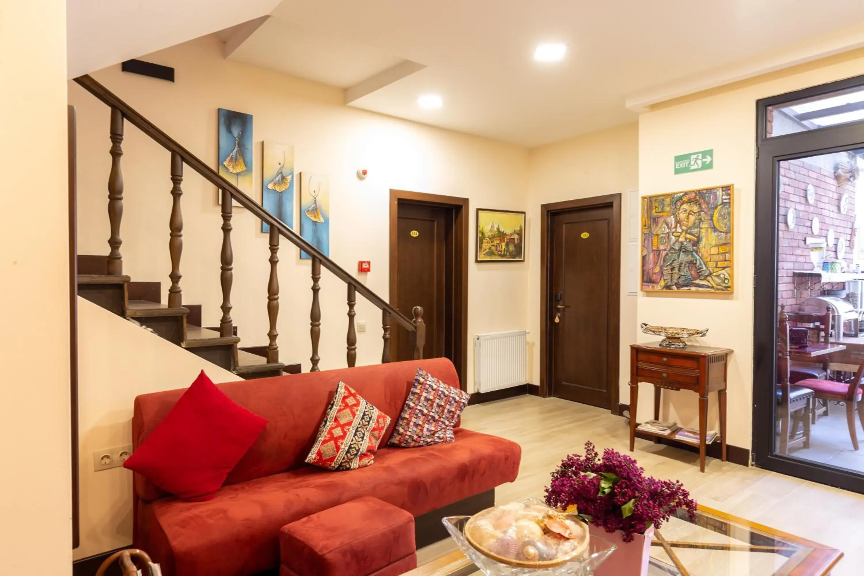 Living room in Elea Old Tbilisi Hotel Living room in Elea Old Tbilisi Hotel