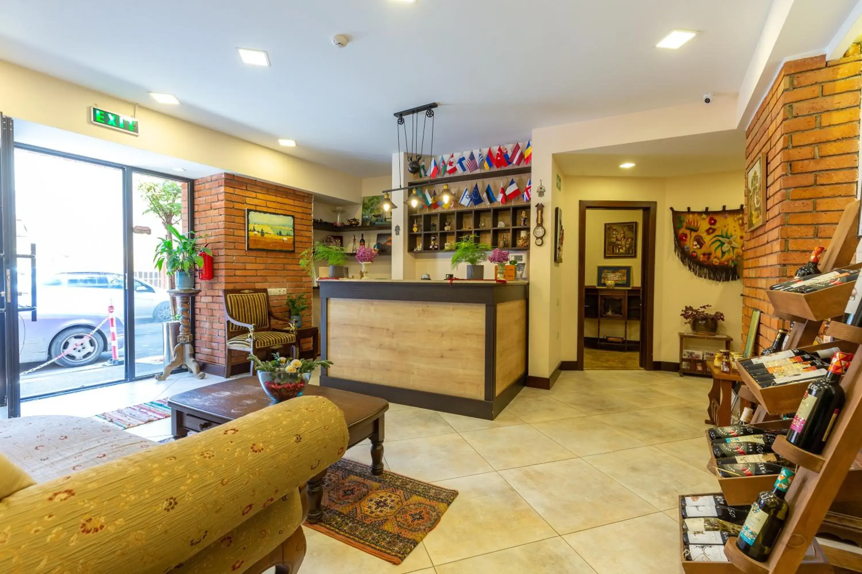 Living room in Elea Old Tbilisi Hotel Living room in Elea Old Tbilisi Hotel