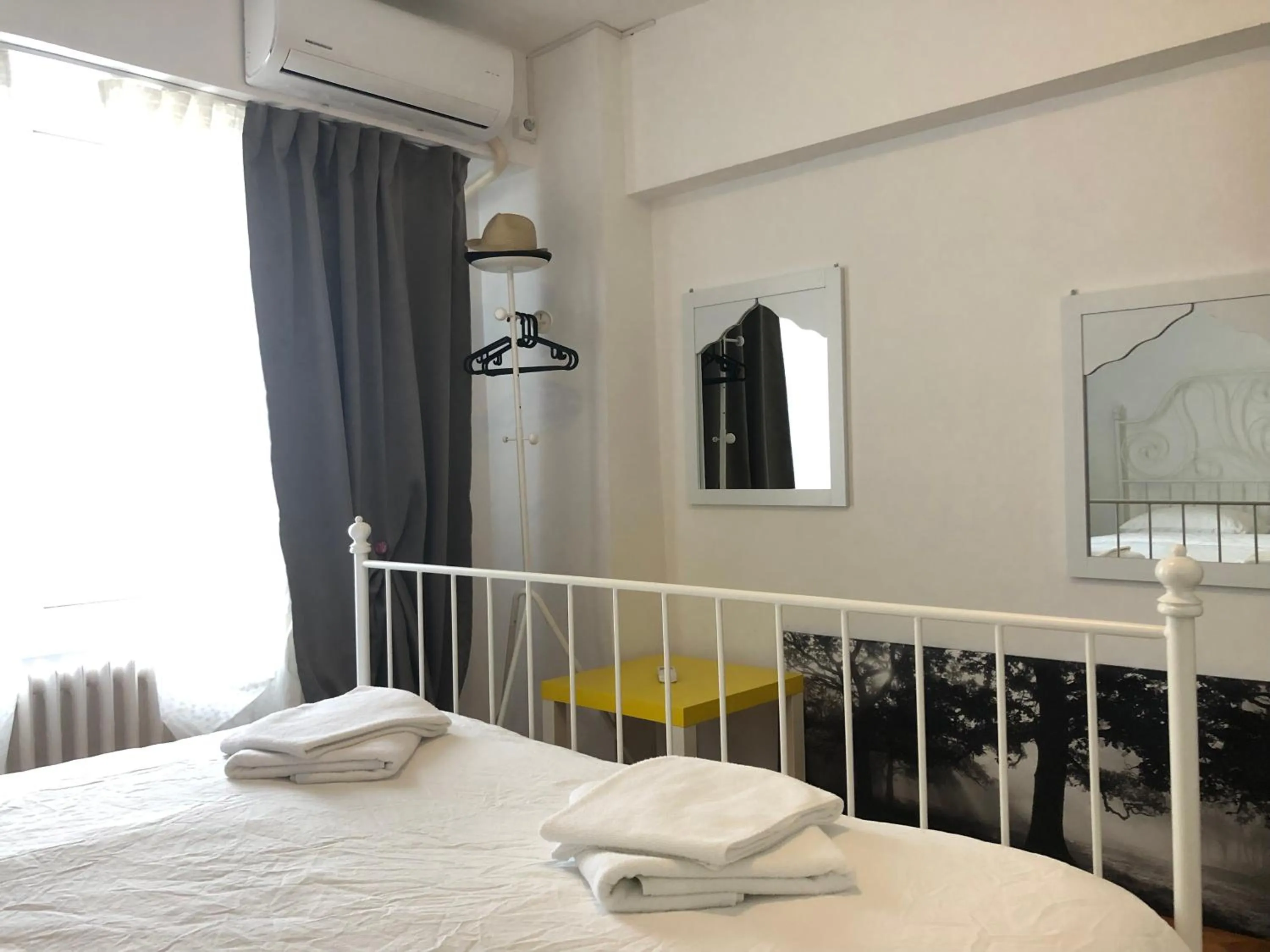 Bed in HATS by green apartments