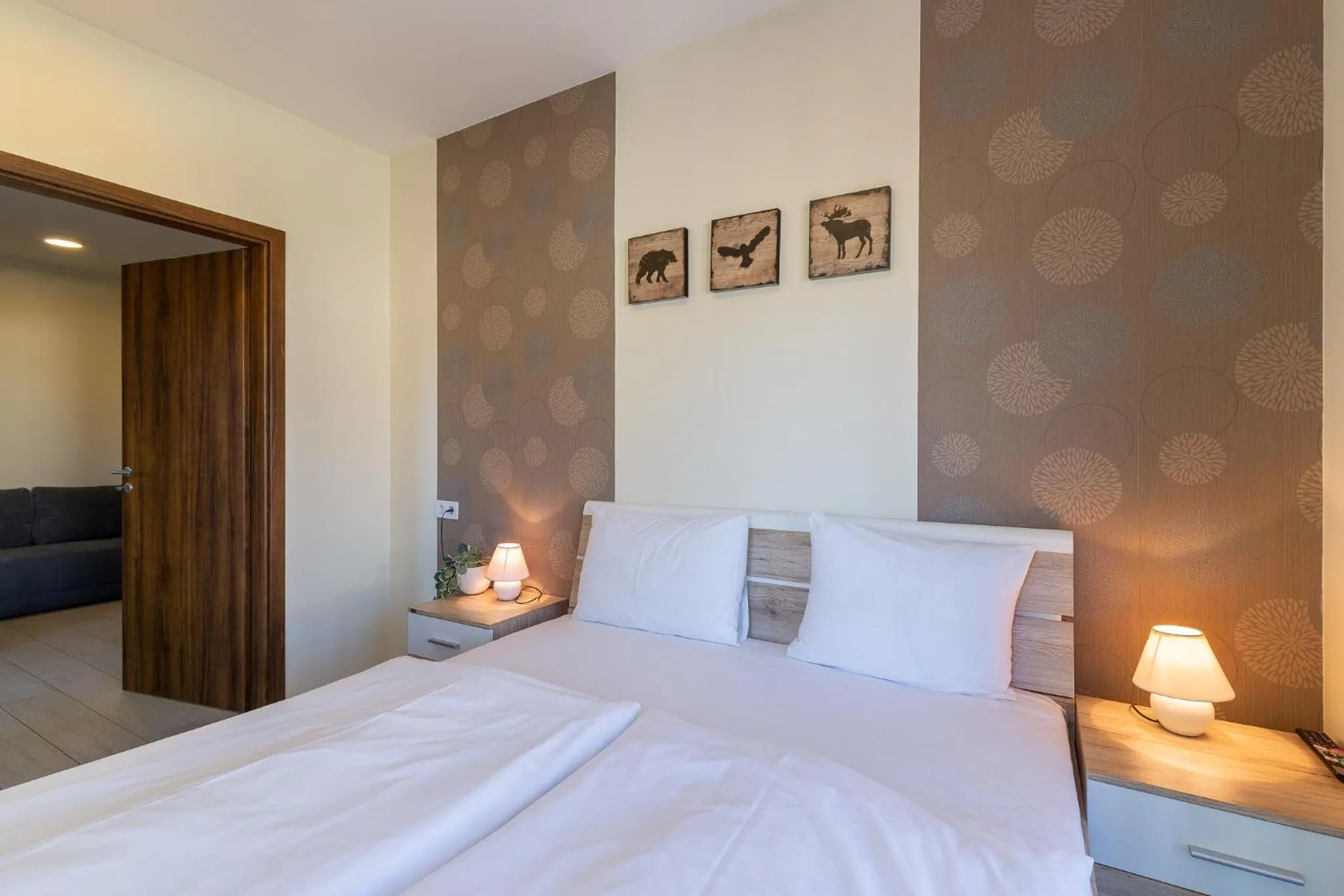 Bed in Casa Luxury Wellness Apartman By BLTN