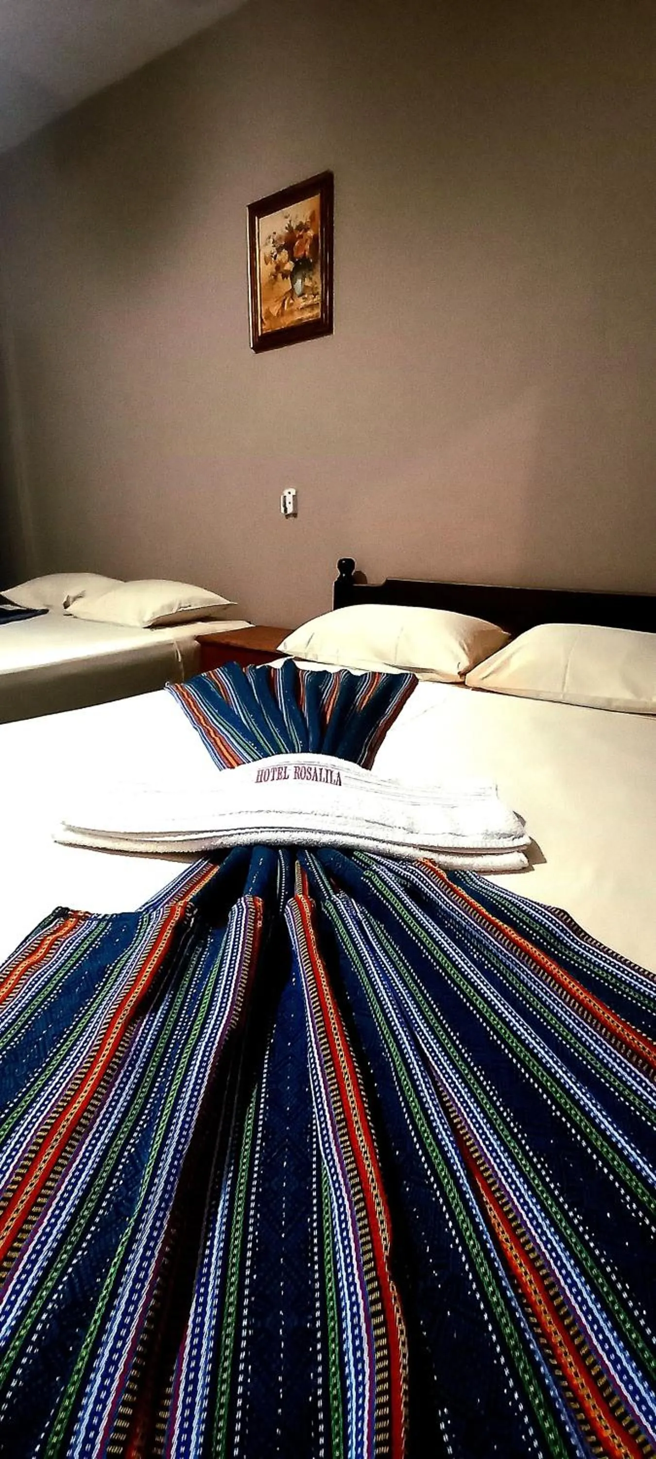 Bed in Hotel Rosalila