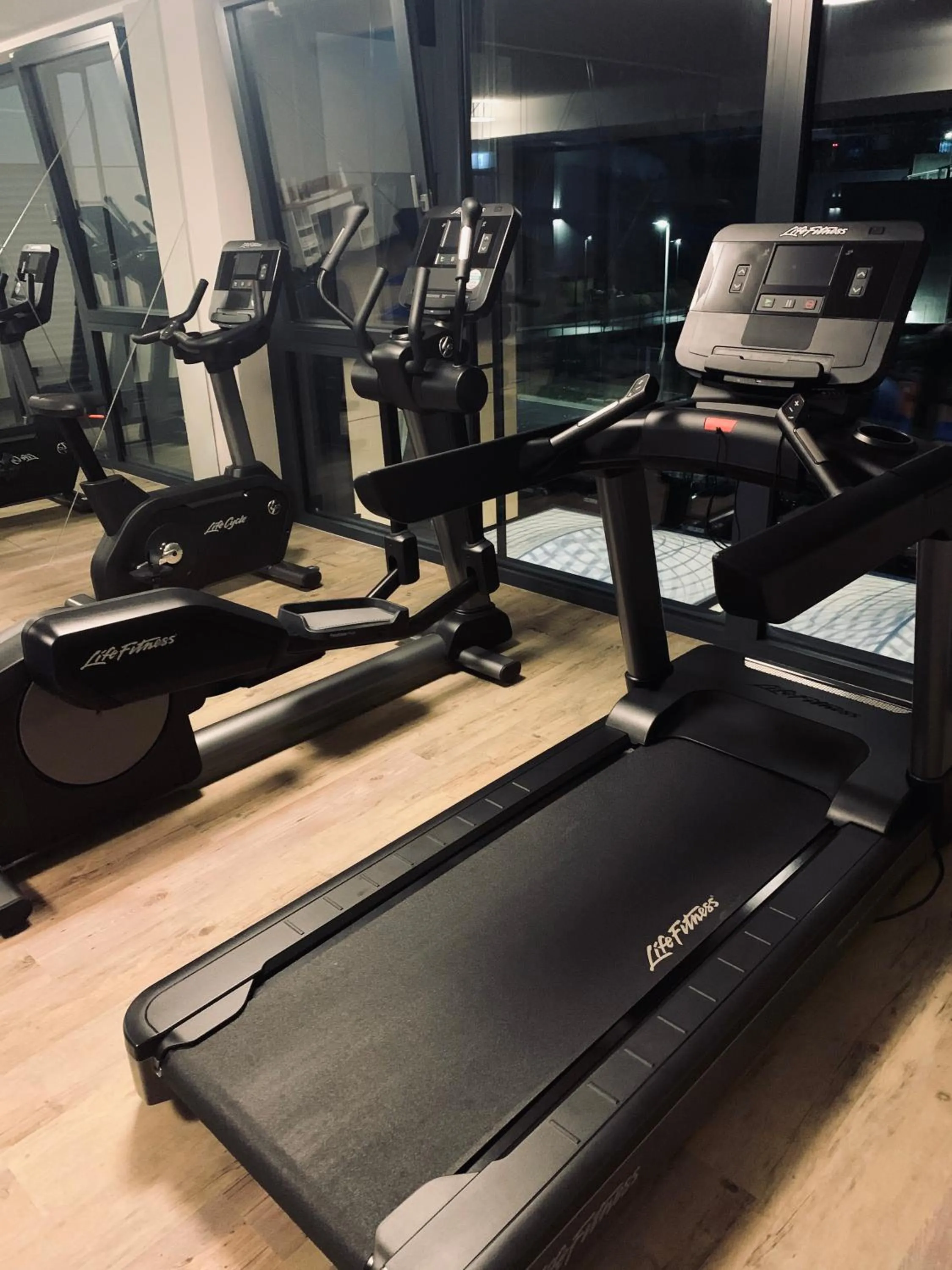 Fitness centre/facilities in Intergroup Business & Design Hotel Ingolstadt