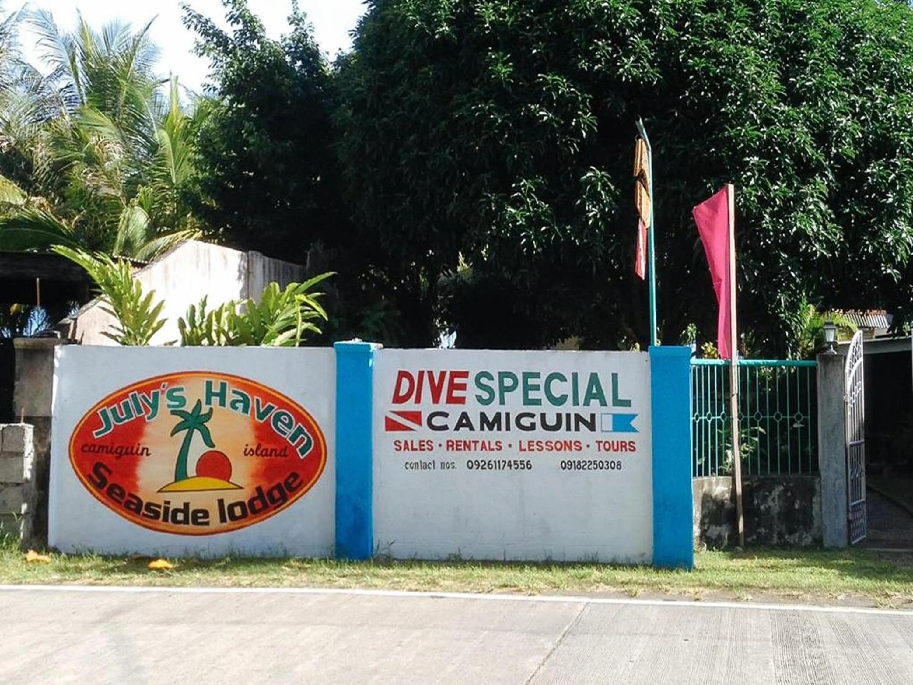 Property logo or sign in July's Haven Seaside Pension Camiguin