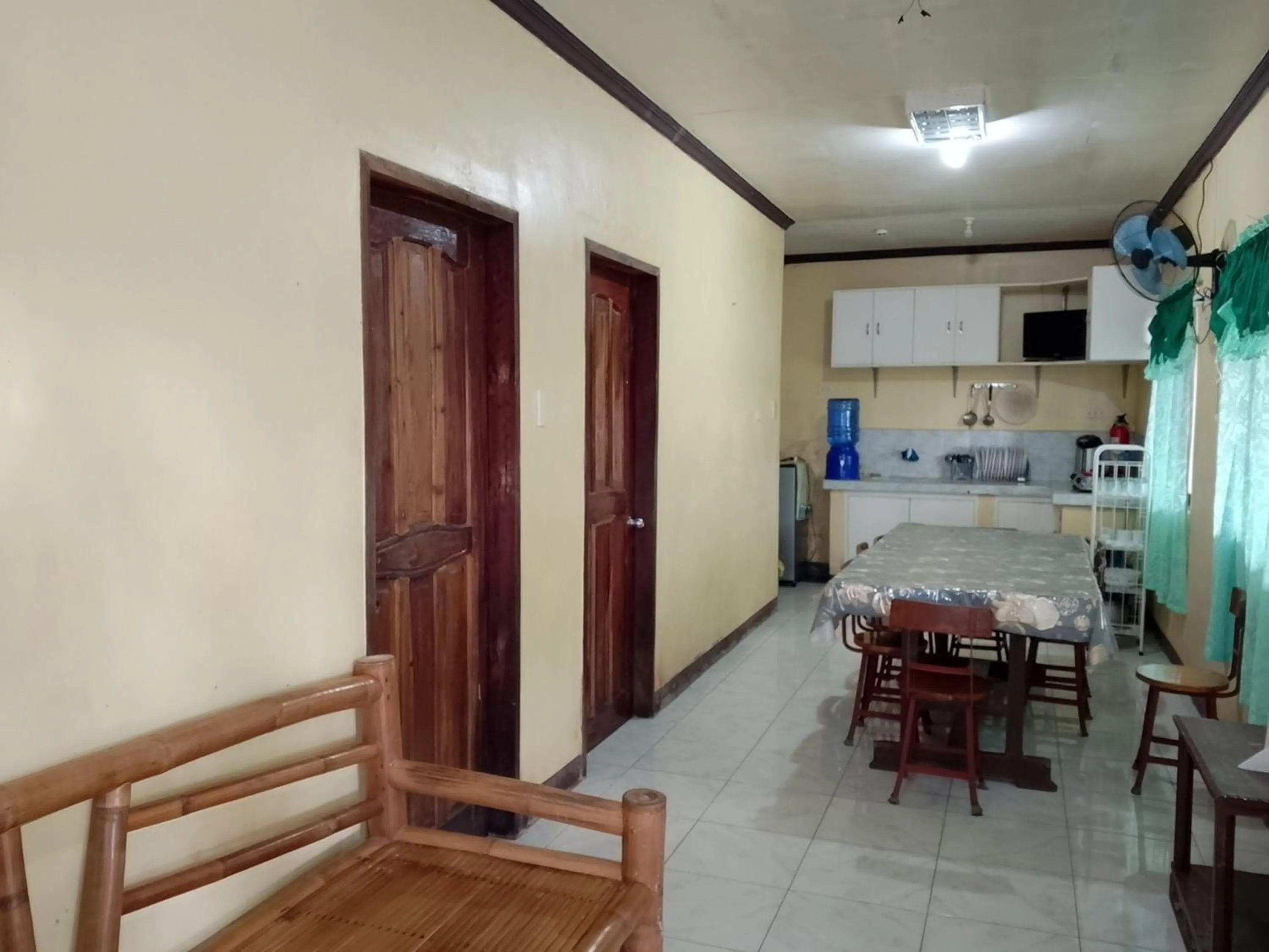 Dining area in July's Haven Seaside Pension Camiguin