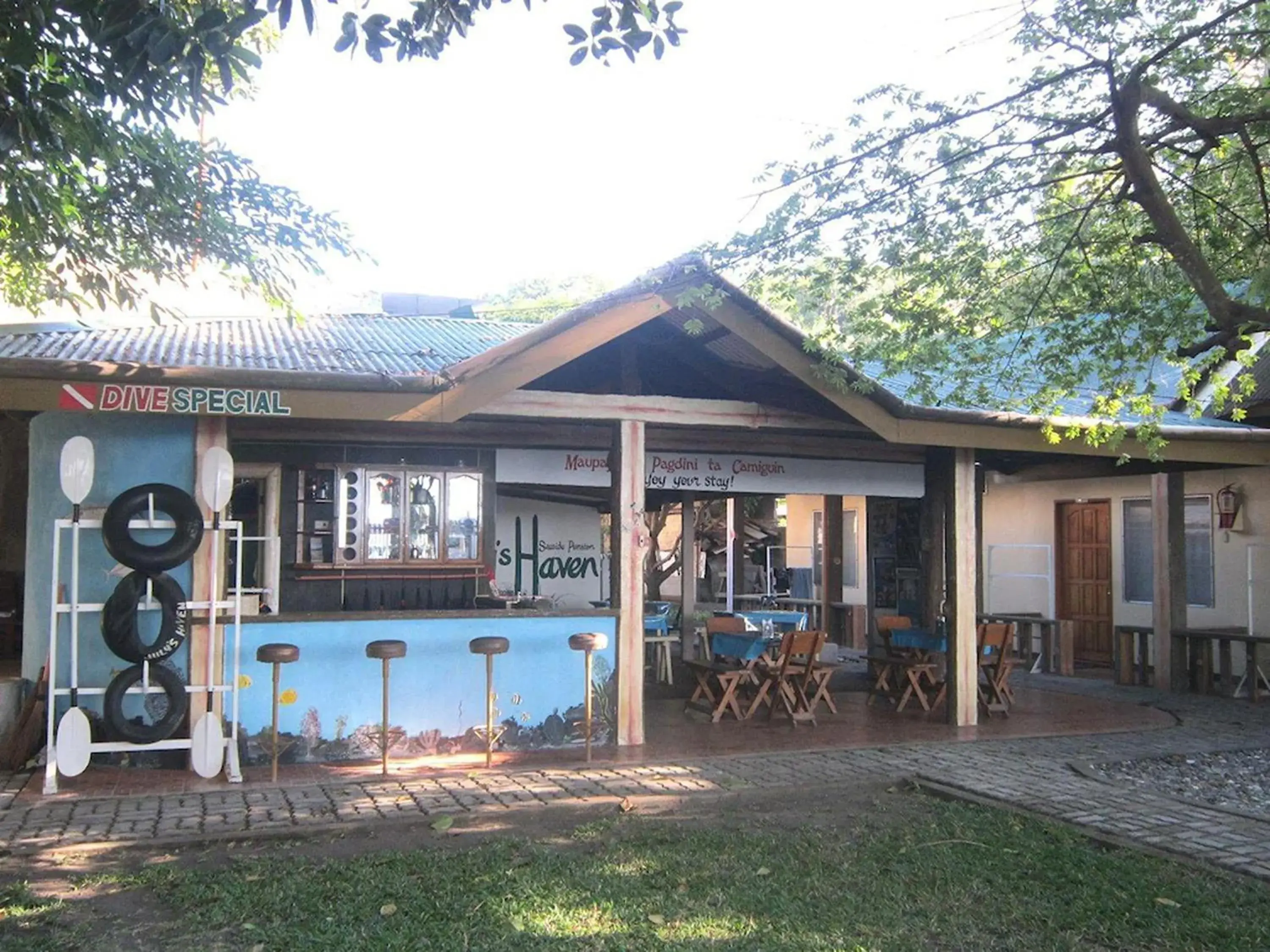 Property building in July's Haven Seaside Pension Camiguin Property building in July's Haven Seaside Pension Camiguin