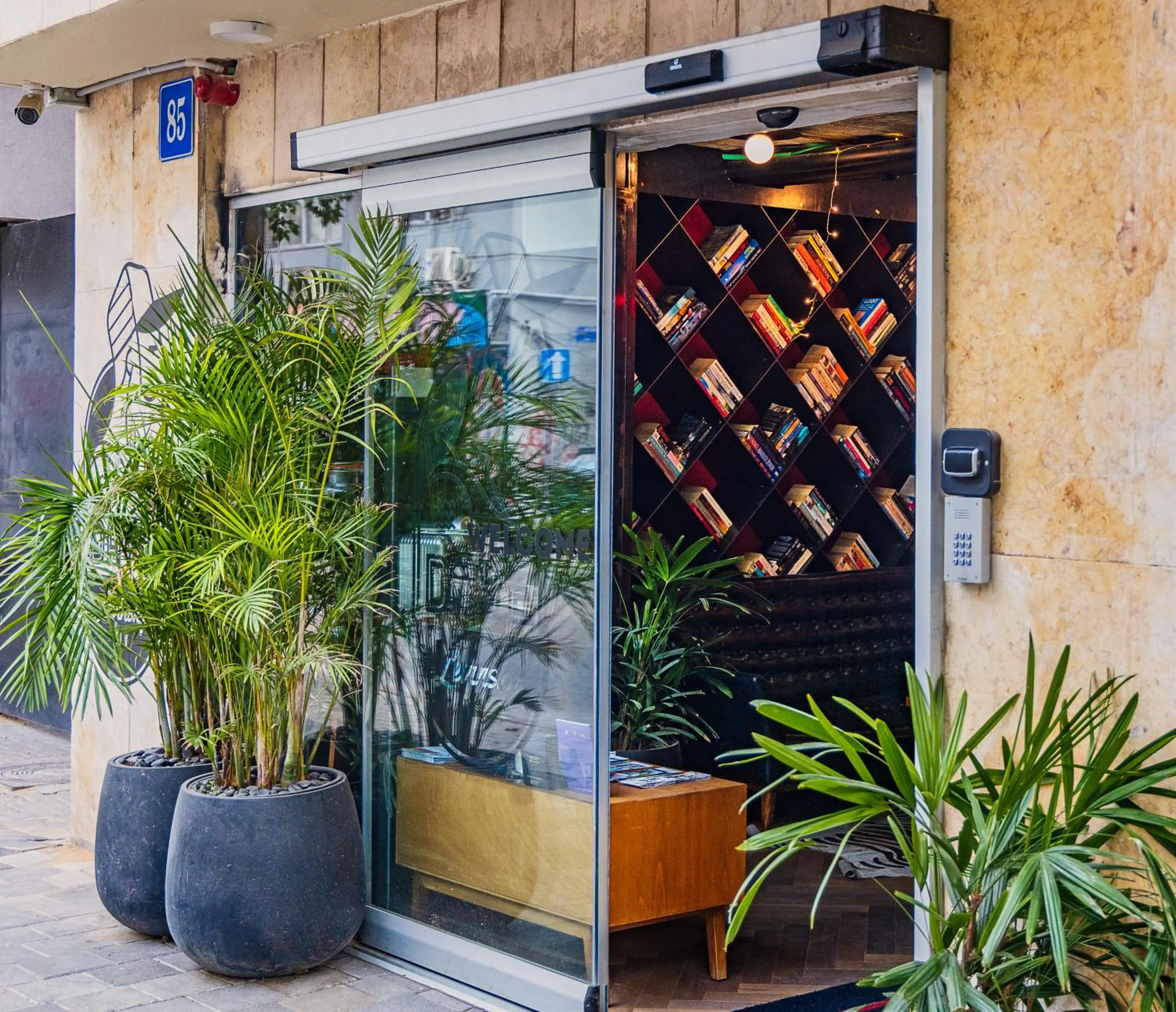 Facade/entrance in Dave Levinsky, a member of Brown Hotels