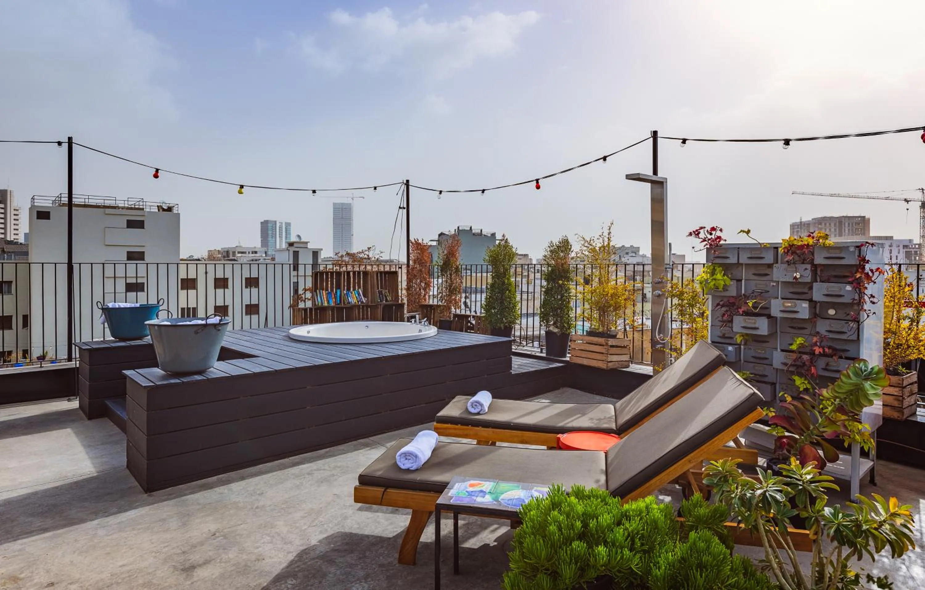 Hot Tub in Dave Levinsky, a member of Brown Hotels