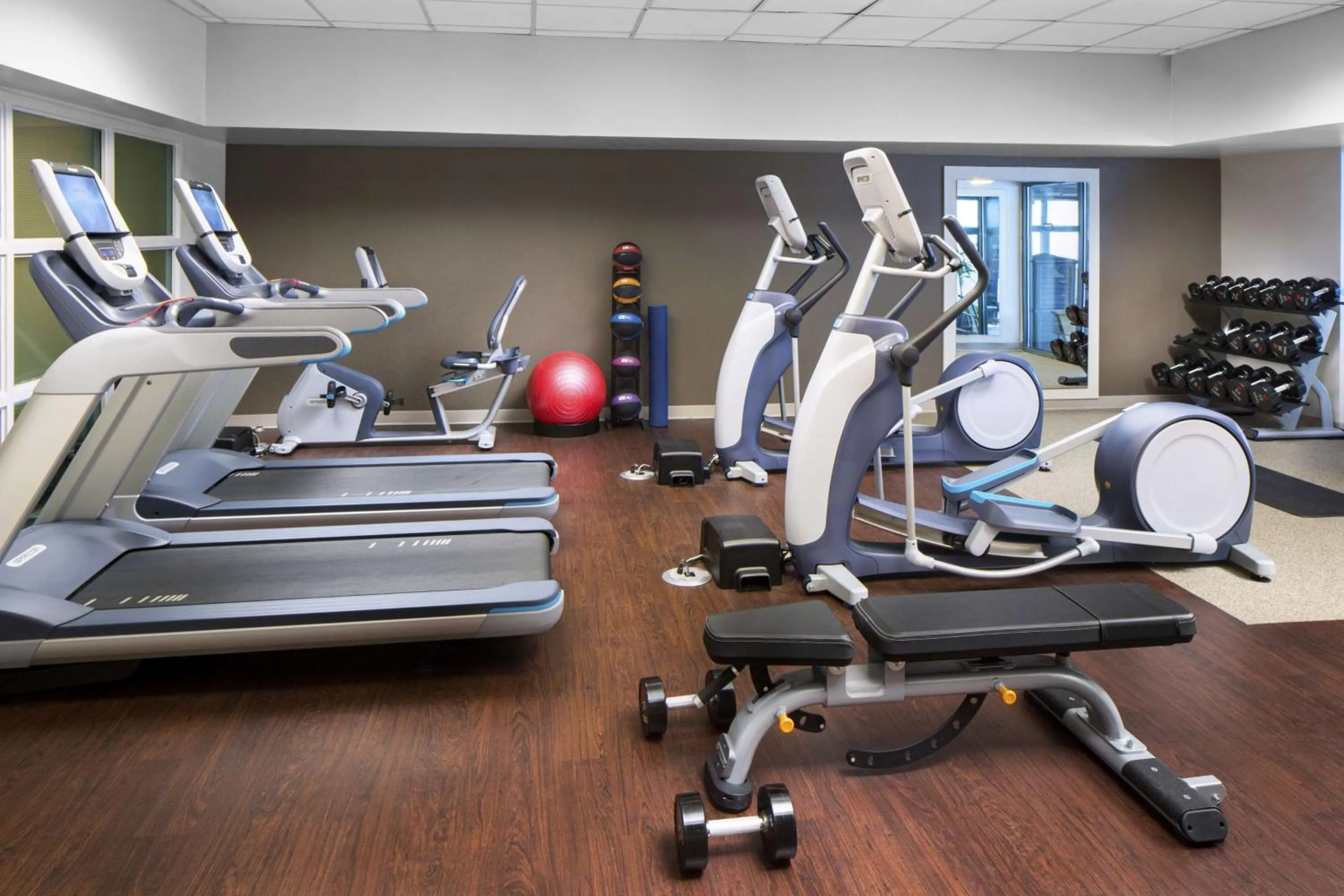 Fitness centre/facilities in The Desmond Hotel Malvern, a DoubleTree by Hilton