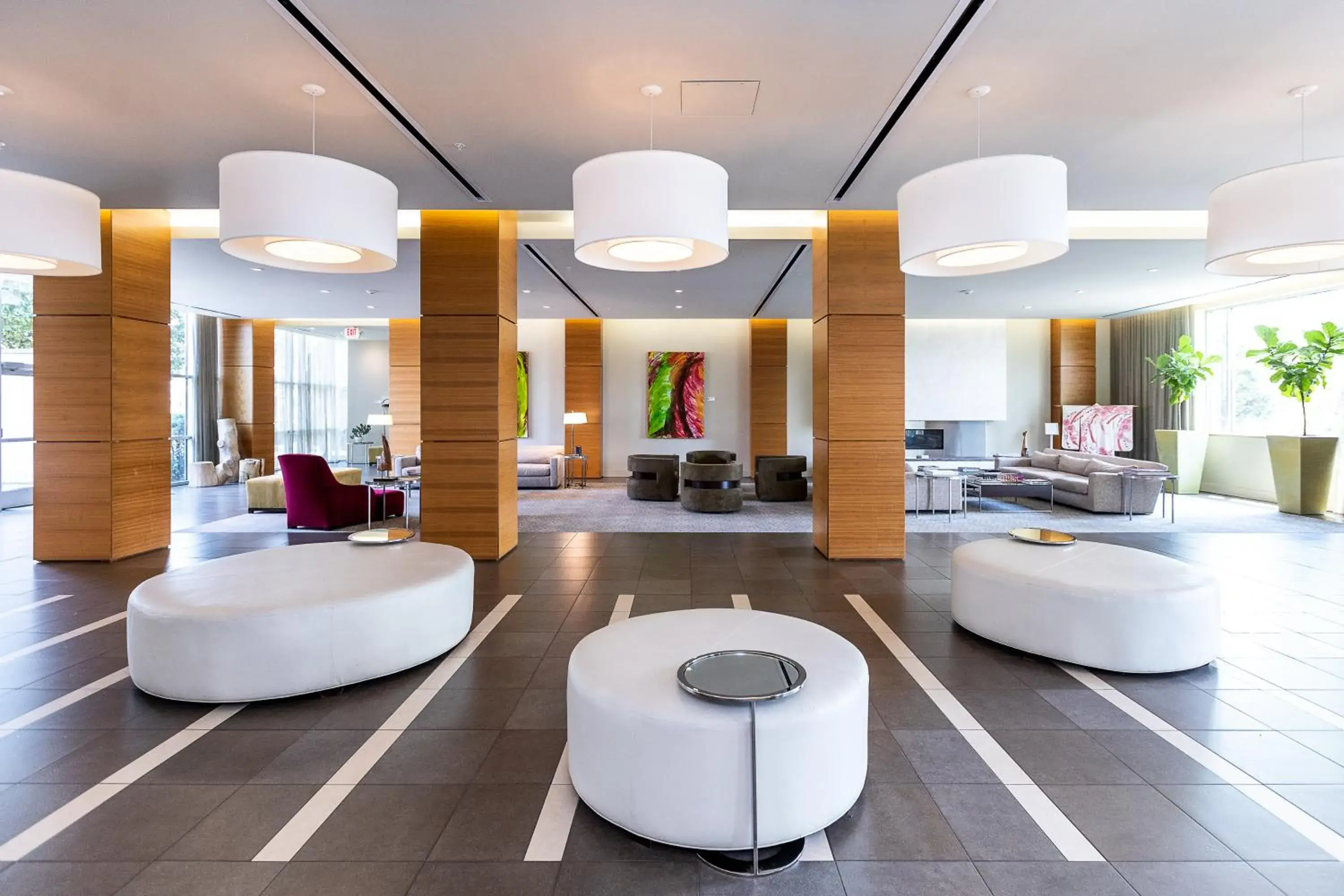 Lobby or reception in I Hotel and Illinois Conference Center - Champaign Lobby or reception in I Hotel and Illinois Conference Center - Champaign