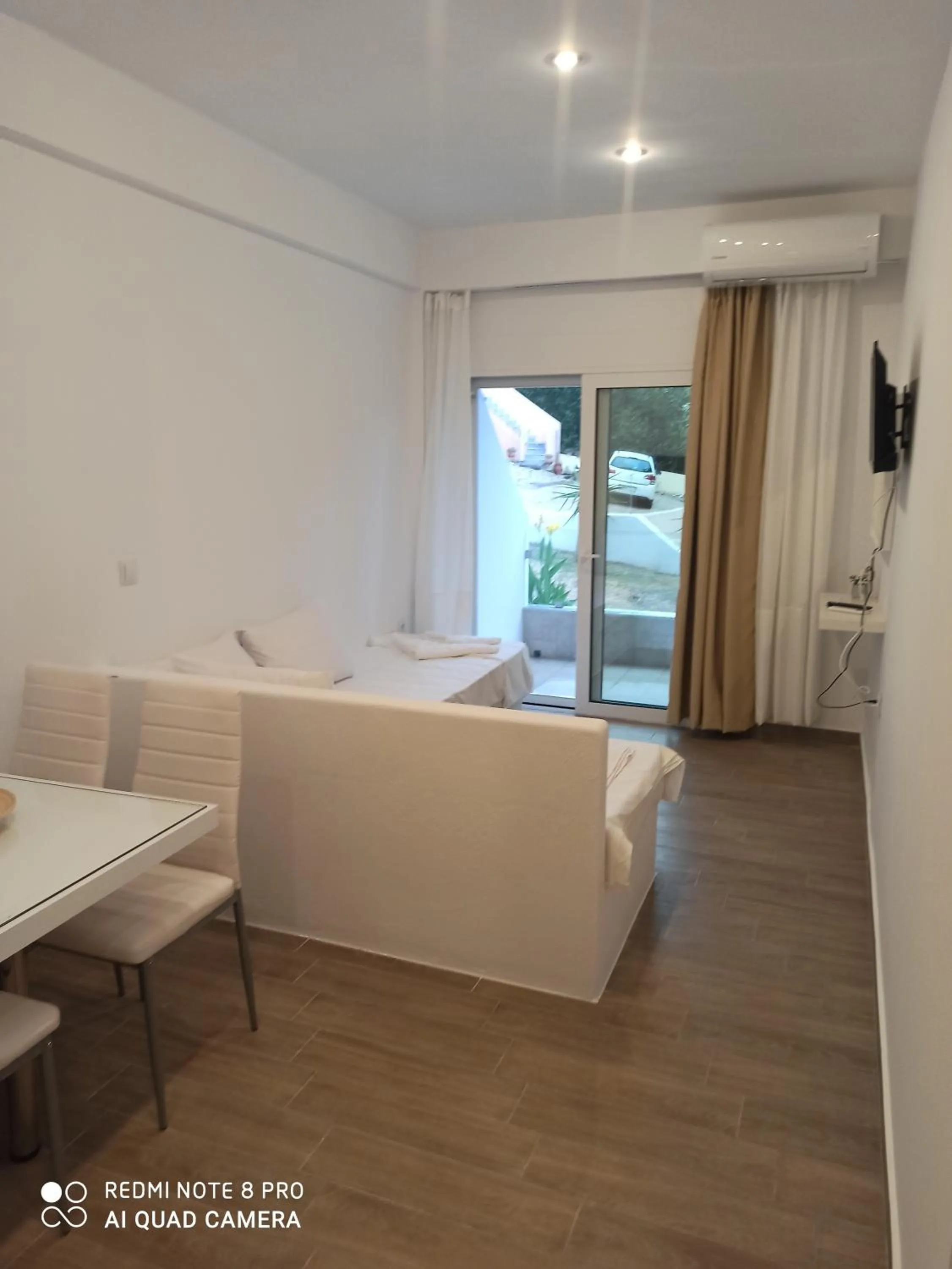 Bed in Sirakgast Ionian Sea Appartments