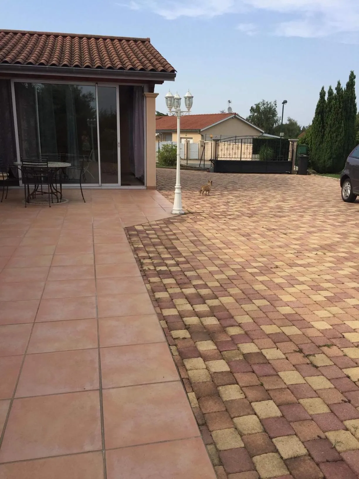 Patio in Chambres d'hôtes Chez Coco