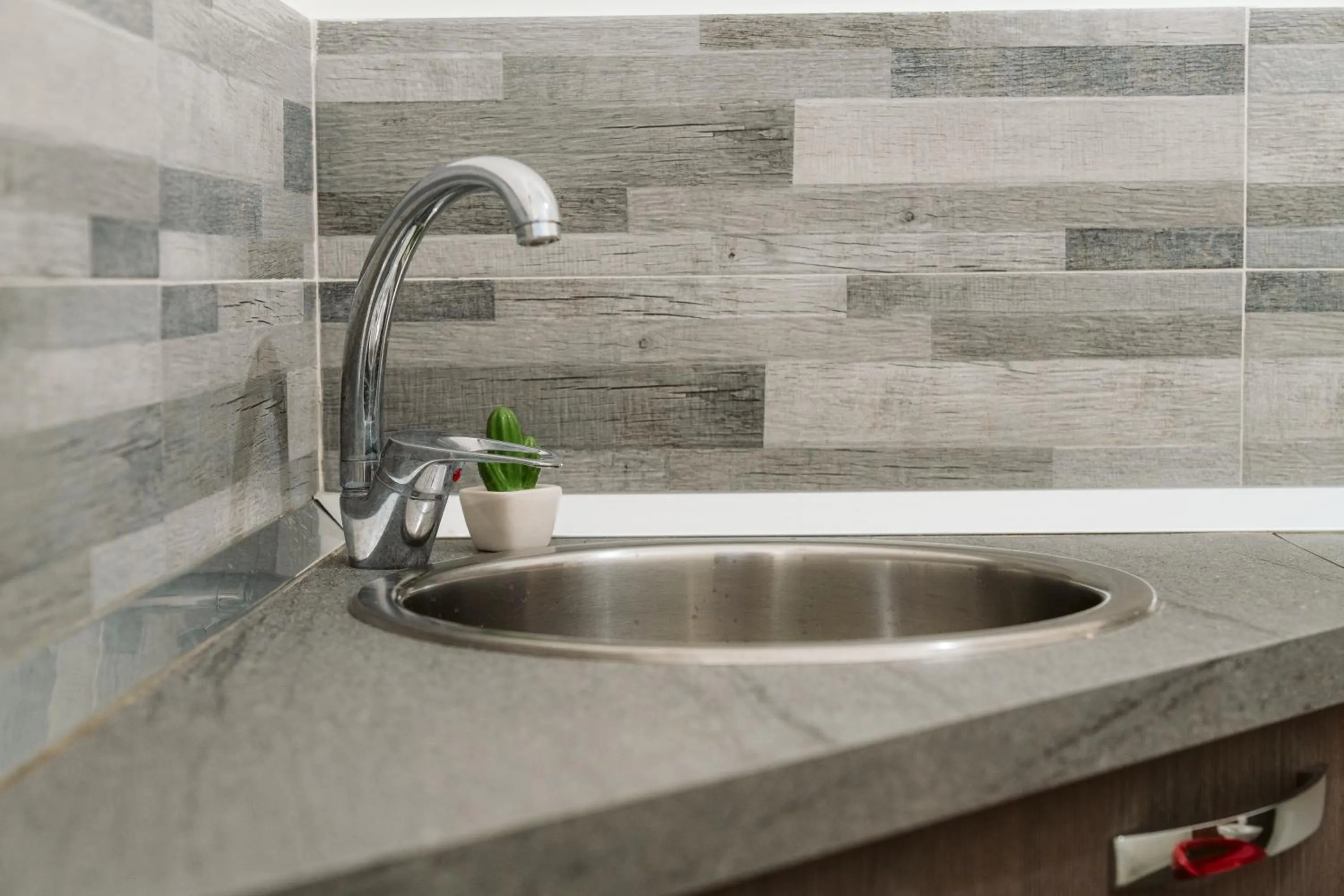 Kitchen or kitchenette in Pandora Rooms - Pompei - Central Pompeii Near the Ruins