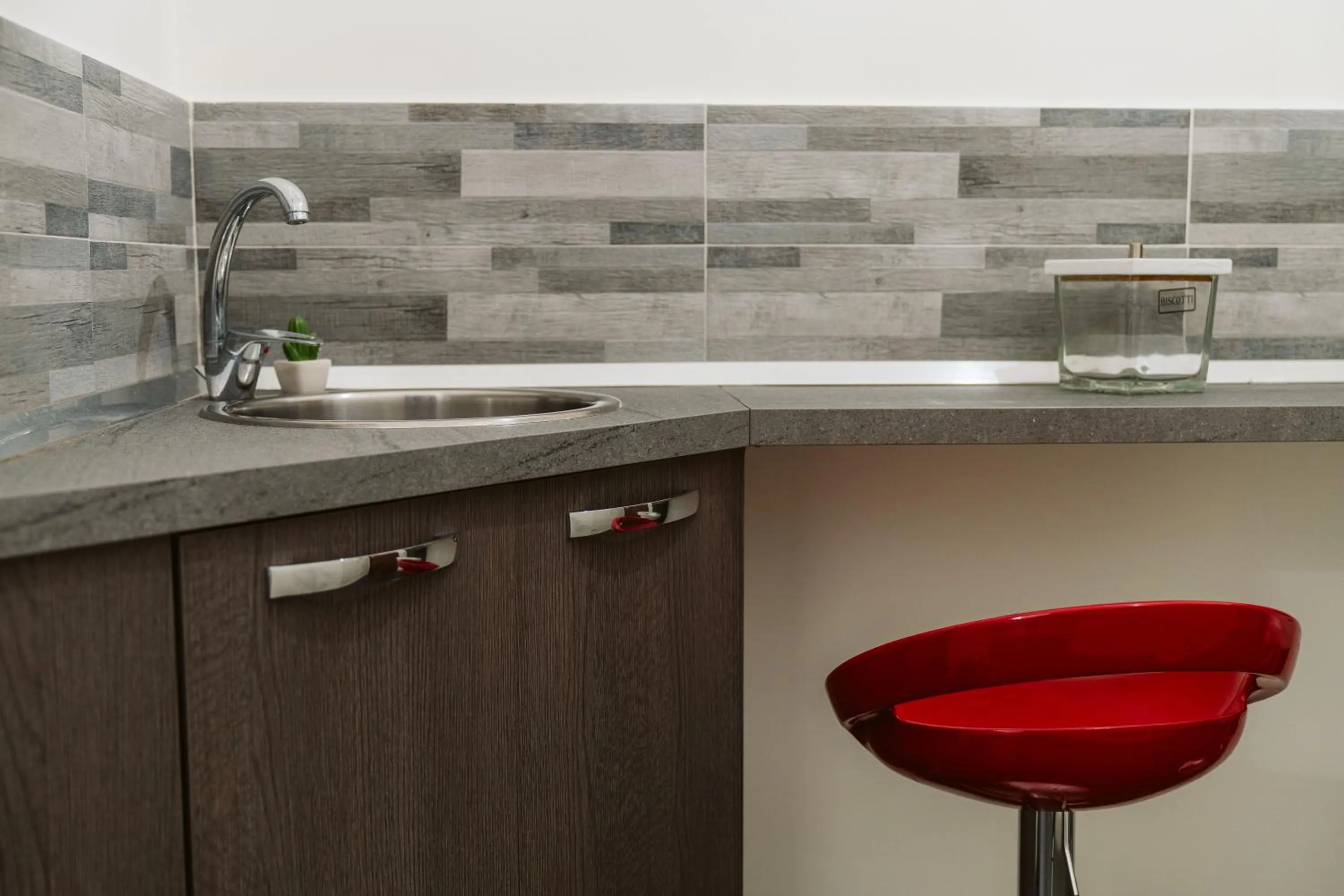 Kitchen or kitchenette in Pandora Rooms - Pompei - Central Pompeii Near the Ruins