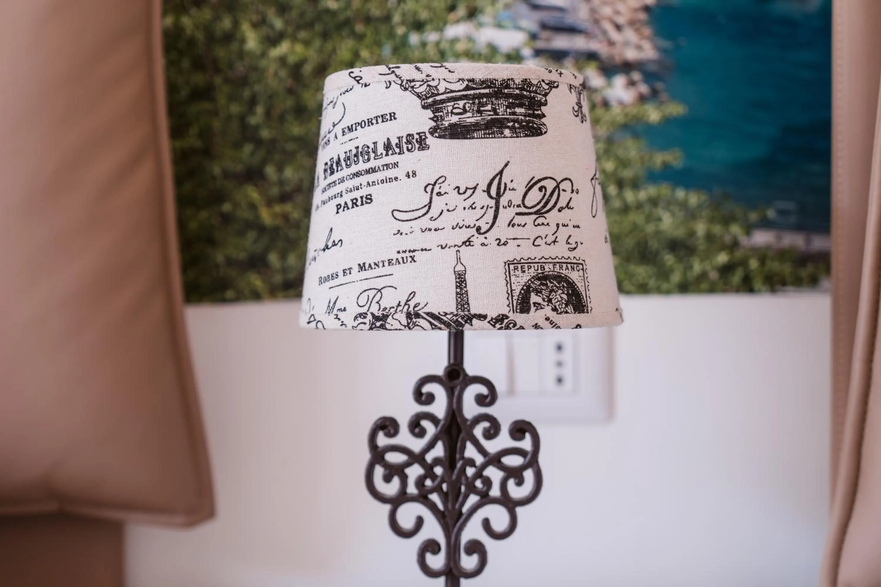 Decorative detail in Pandora Rooms - Pompei - Central Pompeii Near the Ruins