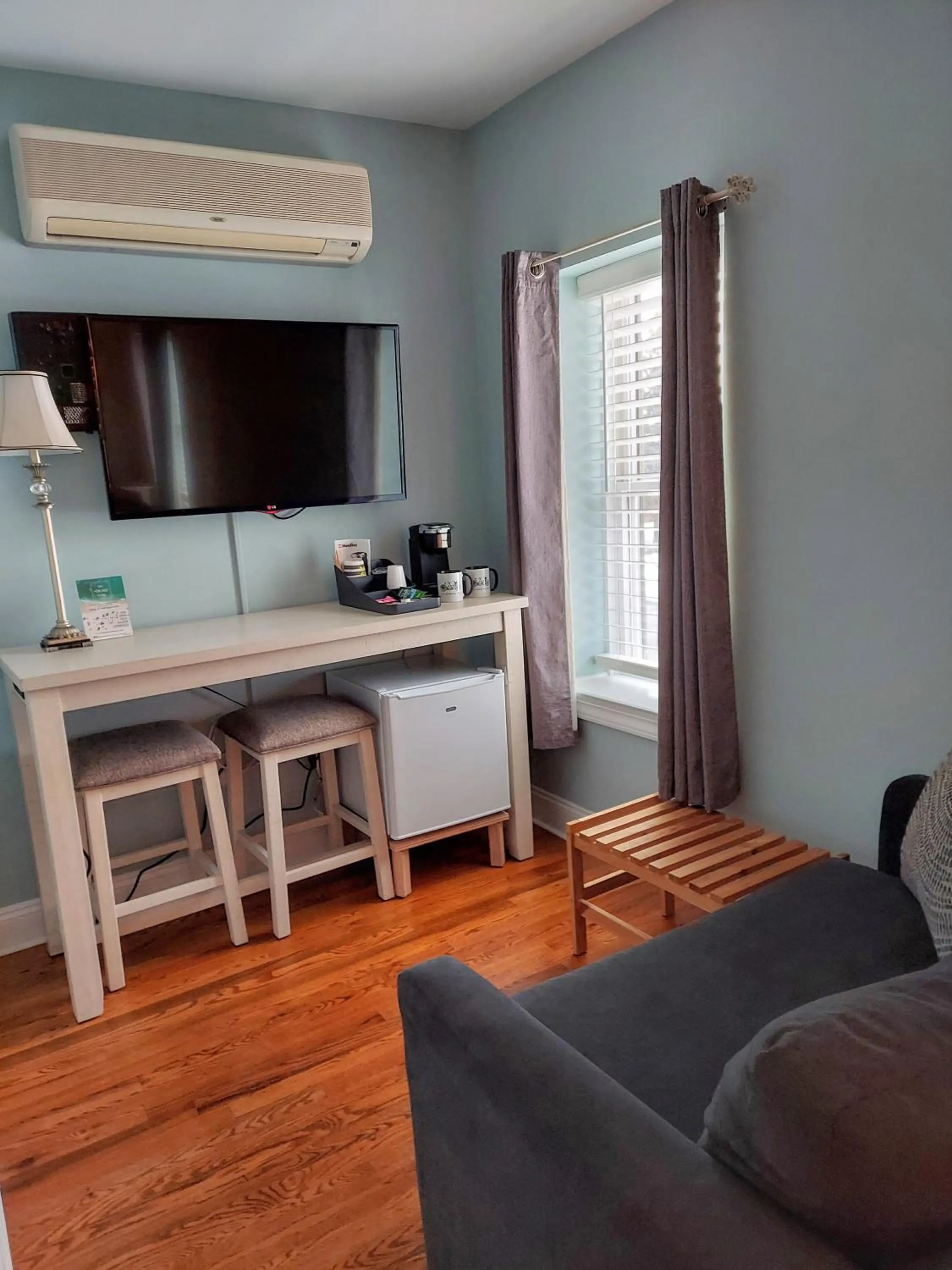 Seating area in Tandem Bike Inn