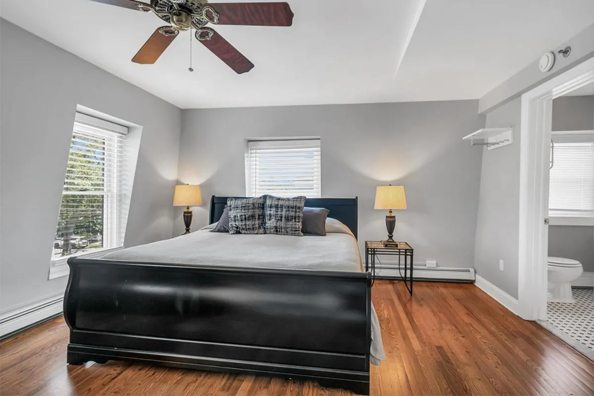 Bed in Tandem Bike Inn