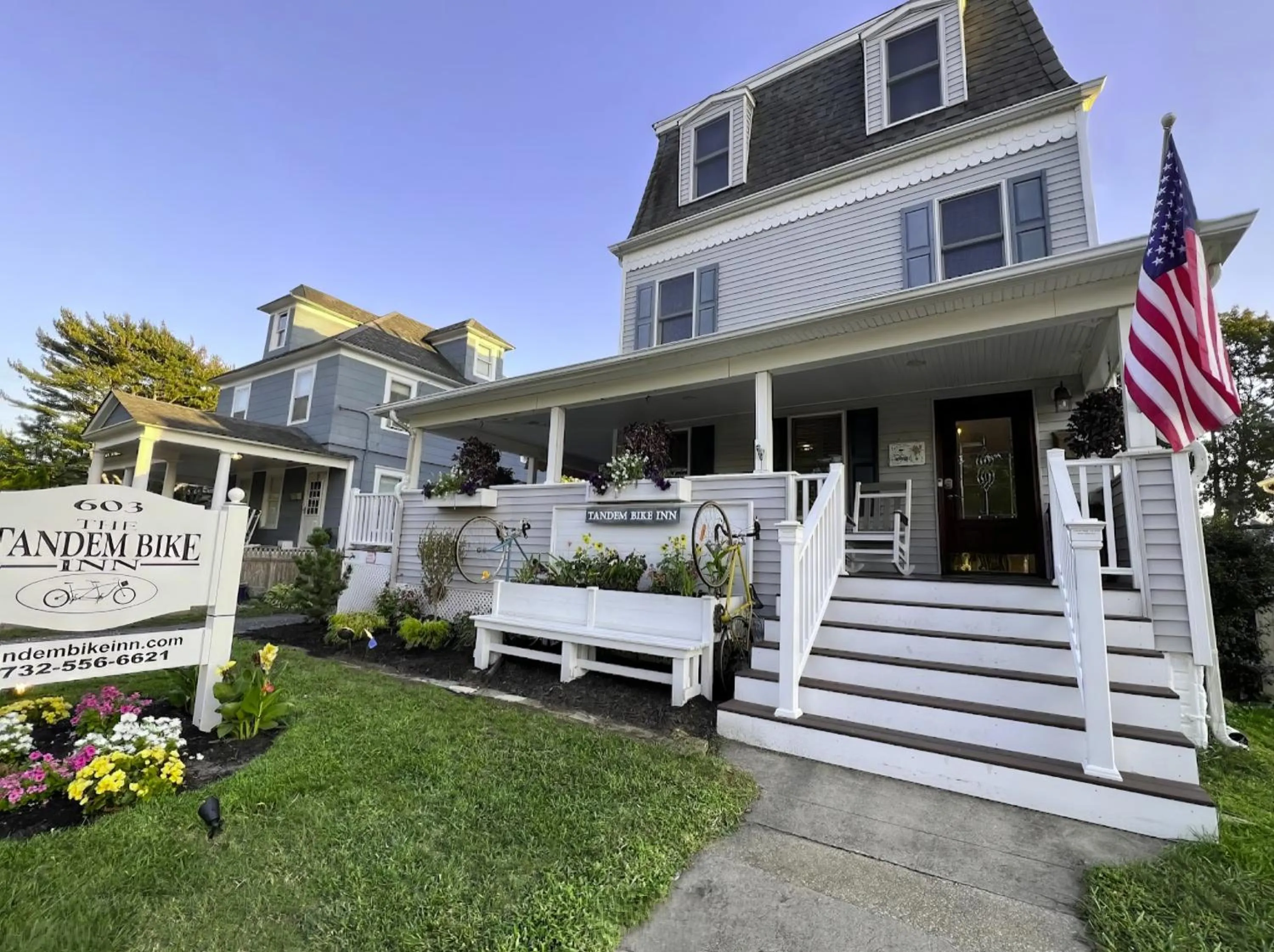Property building in Tandem Bike Inn