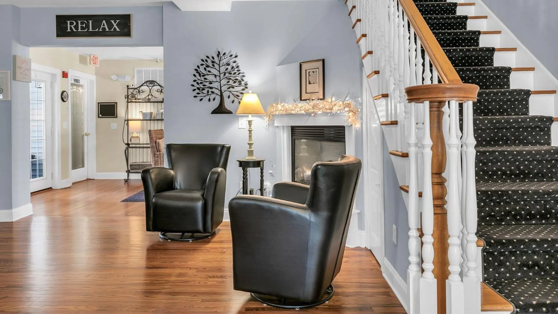 Living room in Tandem Bike Inn