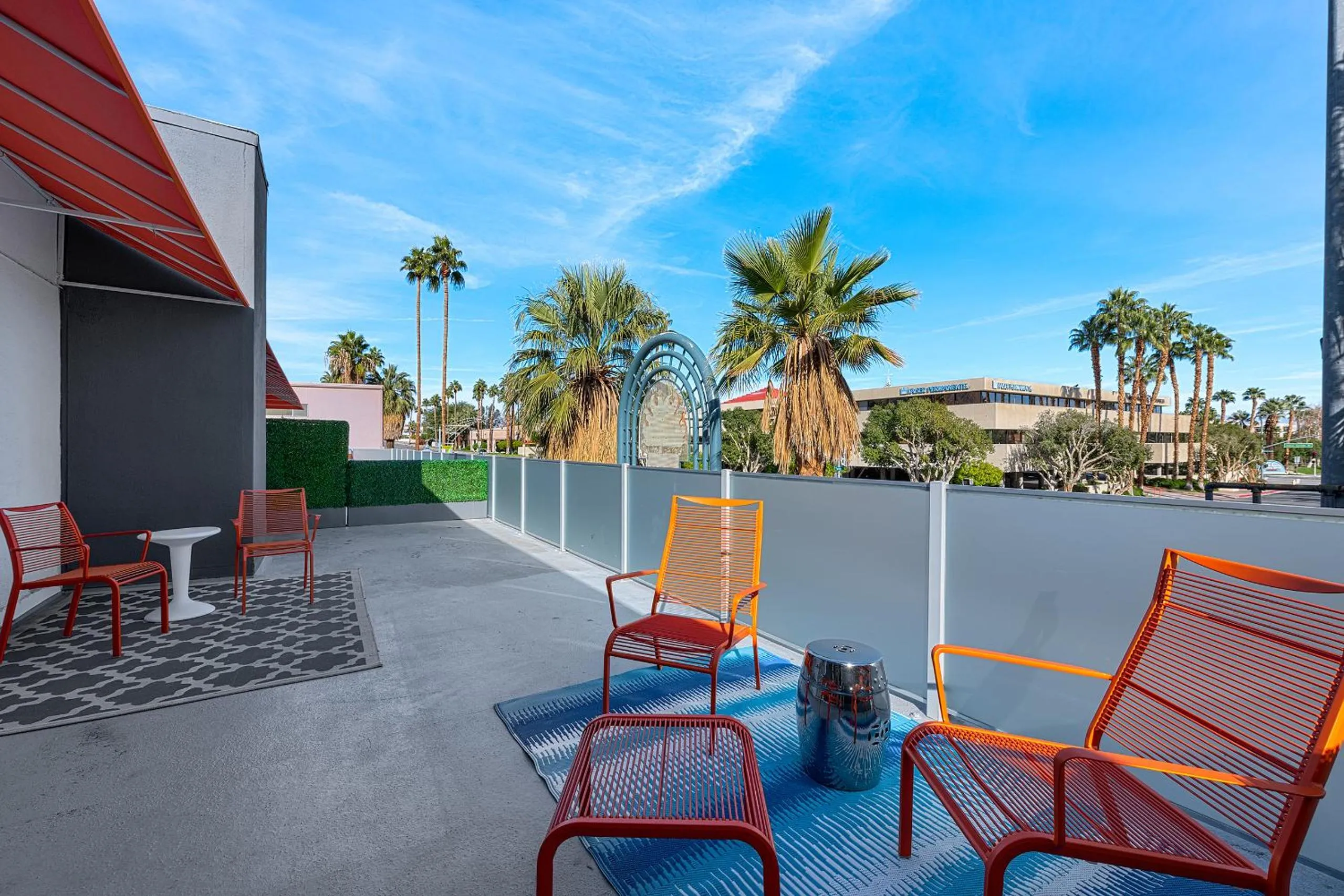 Balcony/Terrace in The Twist Palm Springs