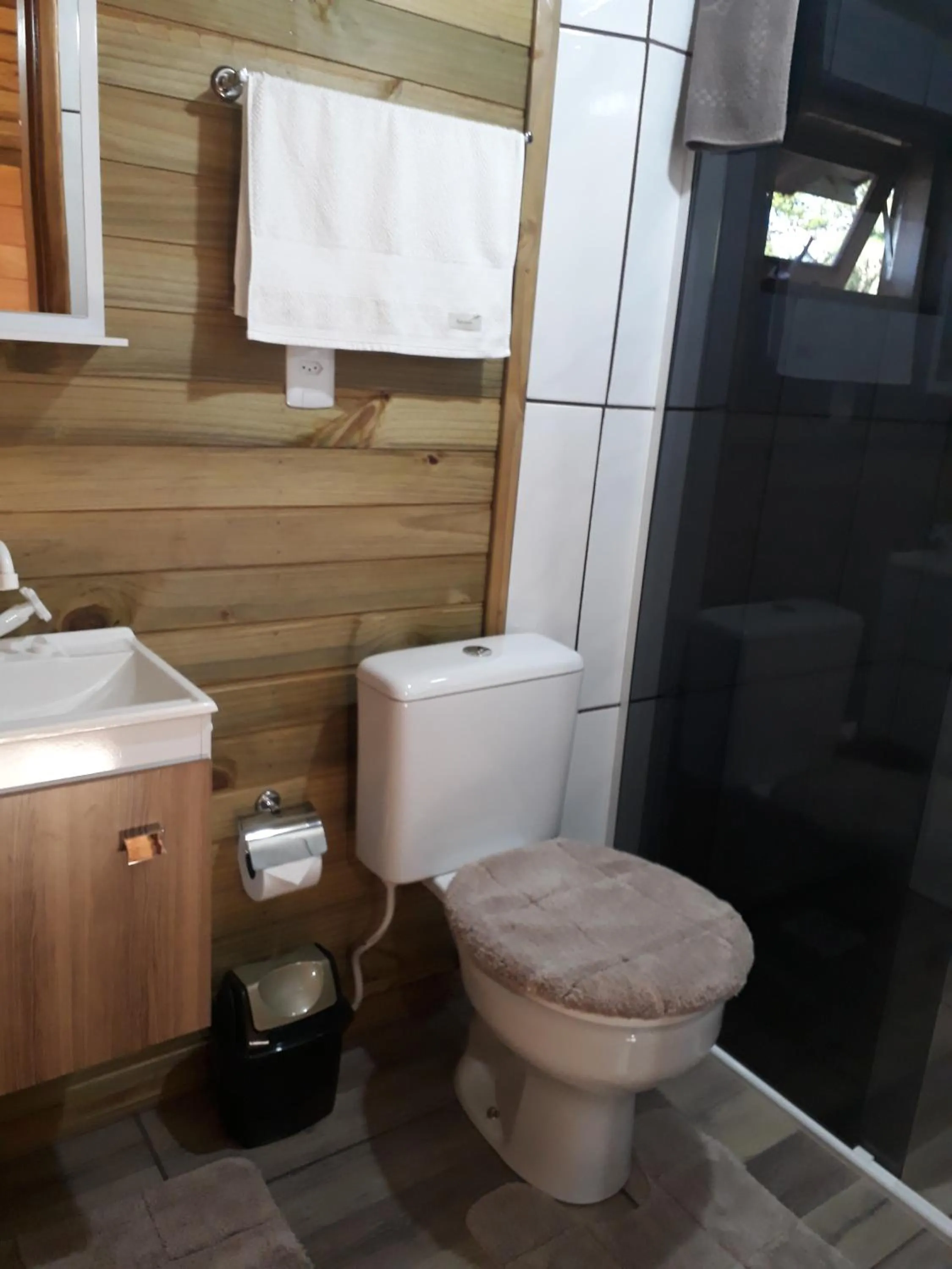 Bathroom in Pousada Recanto dos Canyons