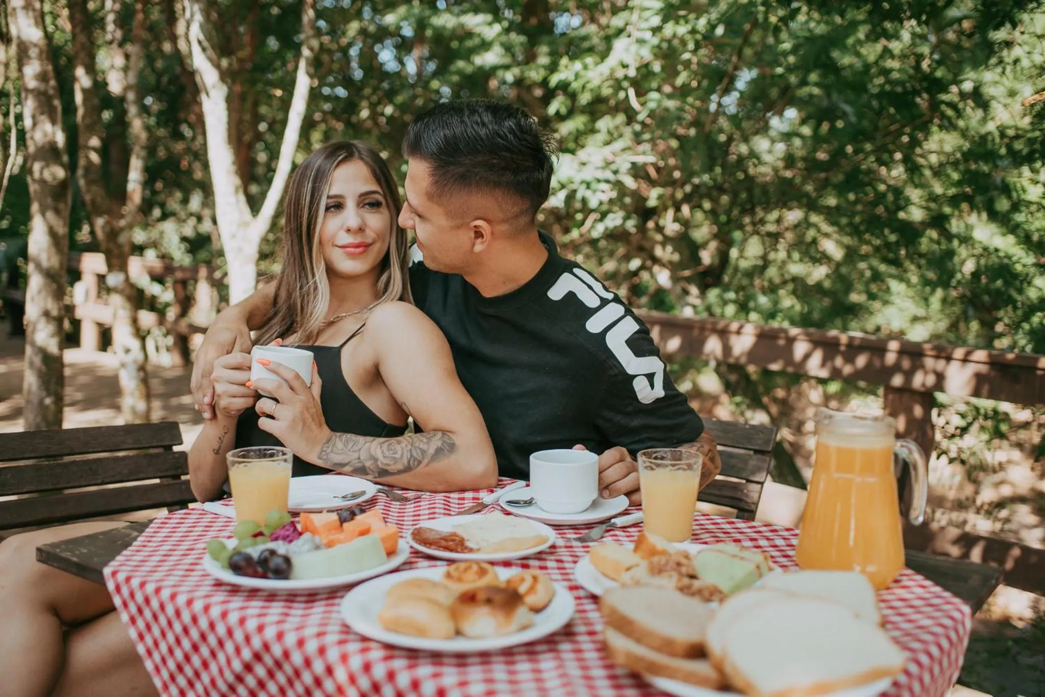 Breakfast in Pousada Recanto dos Canyons